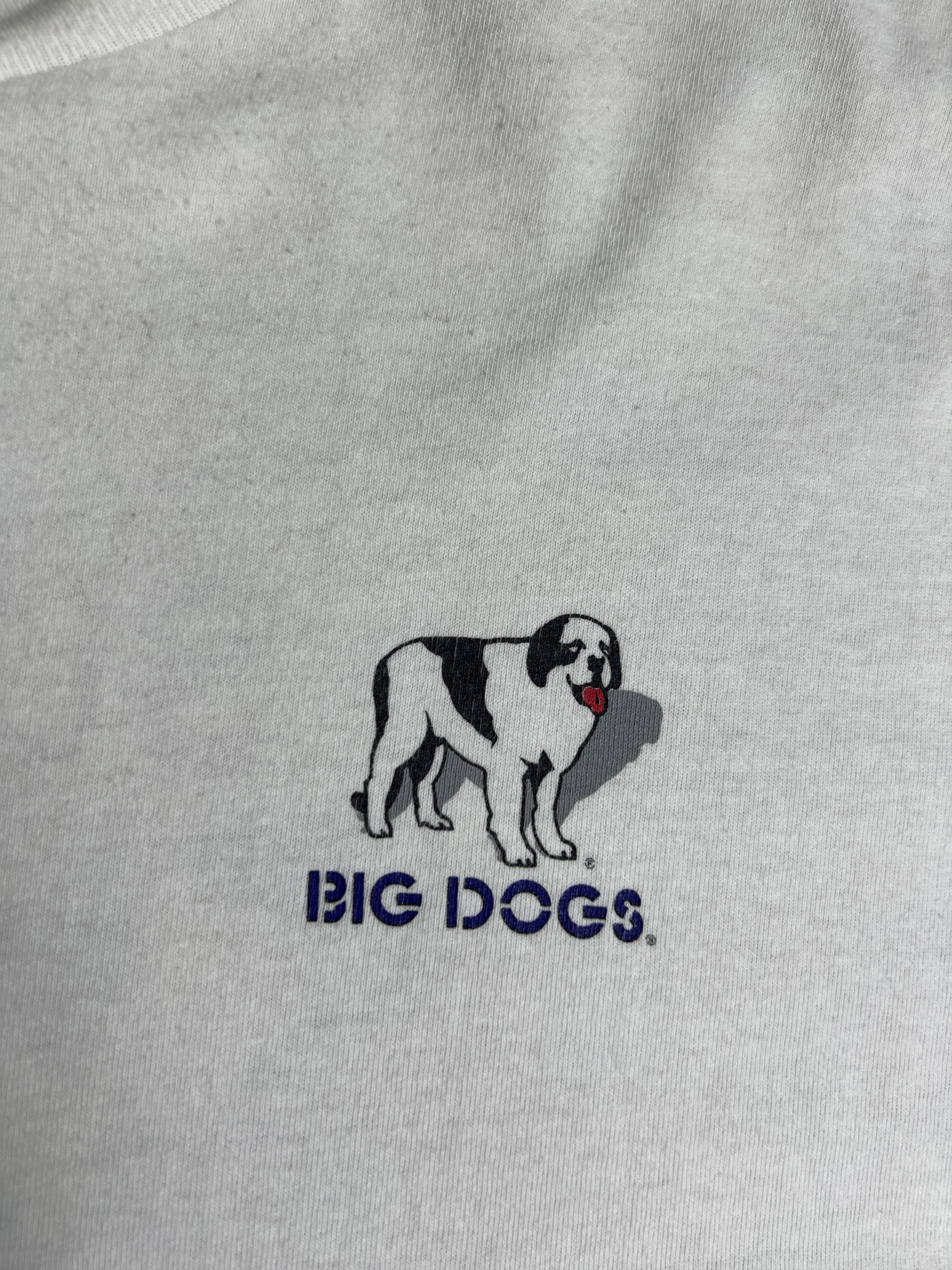 Big Dogs Vintage 90s Big Dogs Graphic Tee (3XL) GTME602 Size US XXL / EU 58 / 5 - 7 Thumbnail