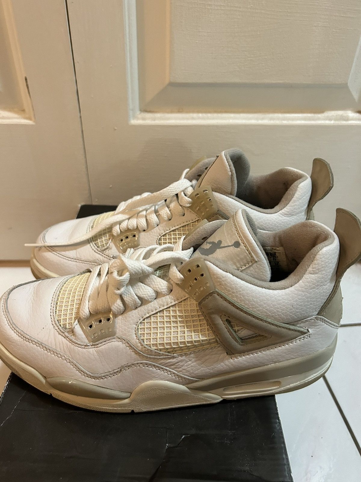 Nike RARE Jordan 4 2006 Sand 9W Size US 7.5 / EU 40-41 - 3 Thumbnail