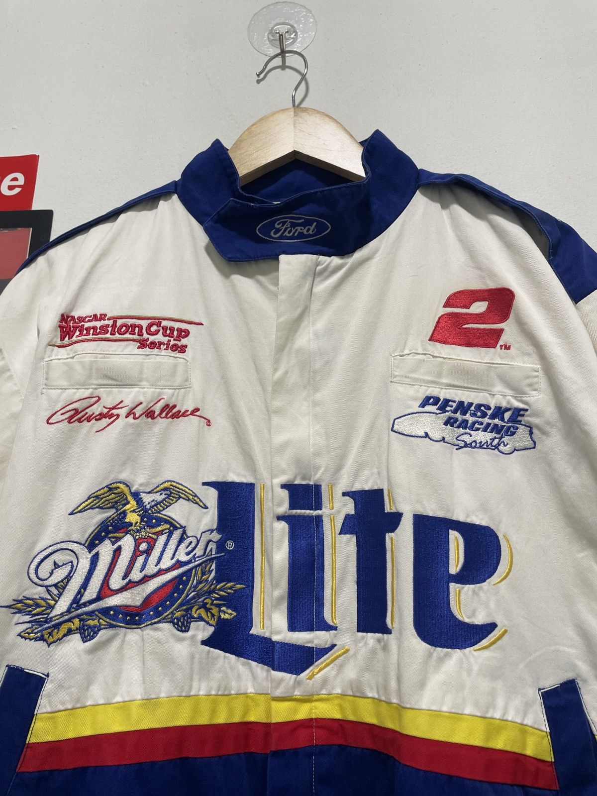 Other NASCAR VINTAGE RUSTY WALLACE JACKET Size US M / EU 48-50 / 2 - 2 Thumbnail