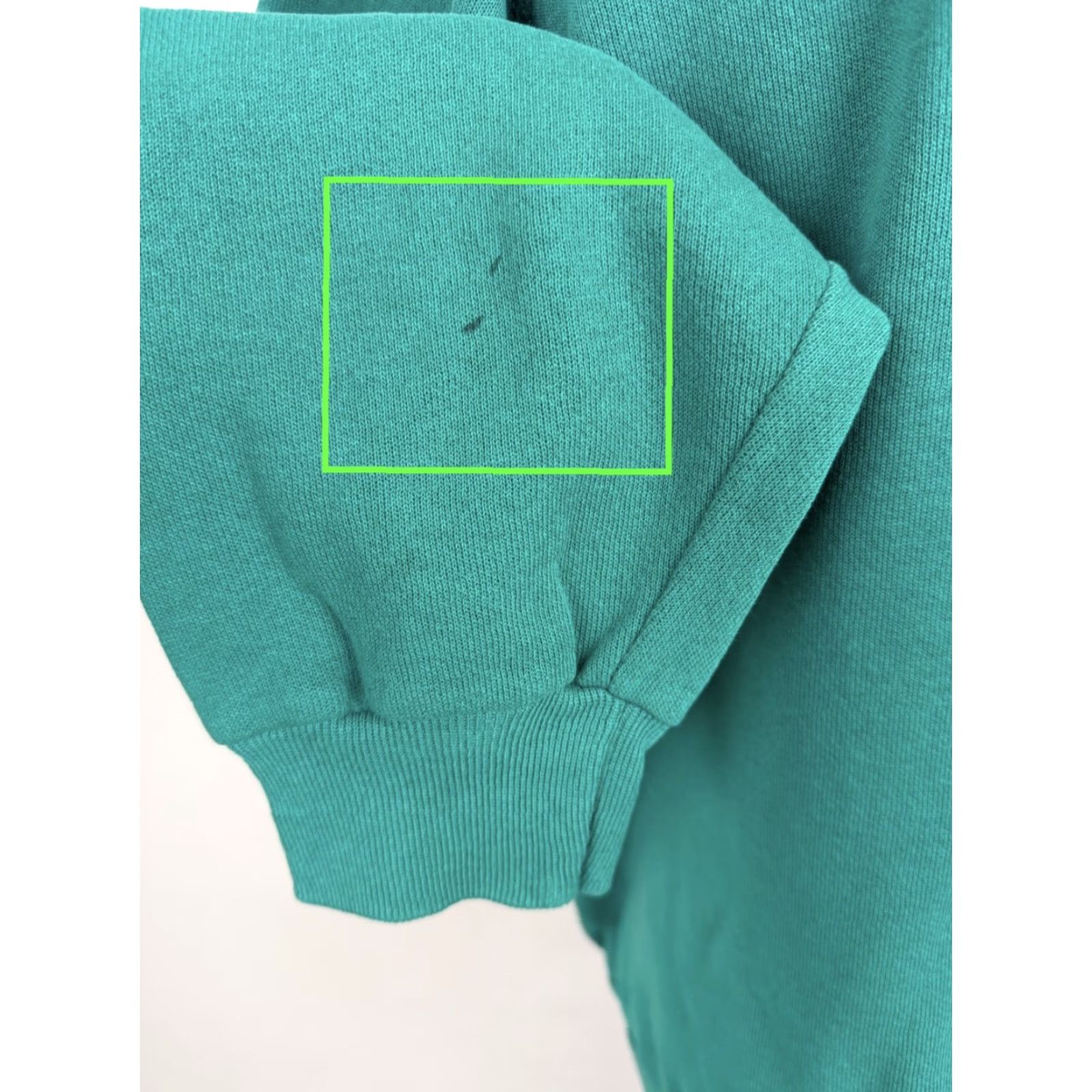Vintage VINTAGE Christmas Sweatshirt Womens XL Needlepoint Embroidered Angels Peace Mom Green 80s 90s Christmas Grunge Retro Pullover Crew Neck Size XL / US 12-14 / IT 48-50 - 7 Thumbnail