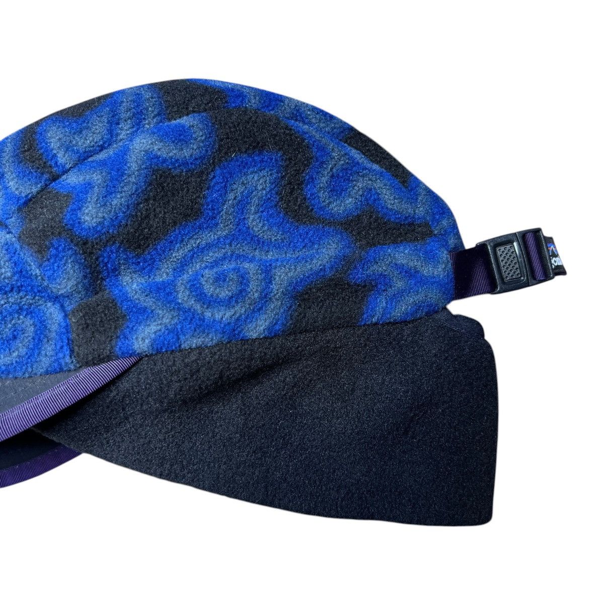 Patagonia 1990s Patagonia Zen Turtle Duck Bill 5 Panel Synchilla Hat Size ONE SIZE - 5 Thumbnail