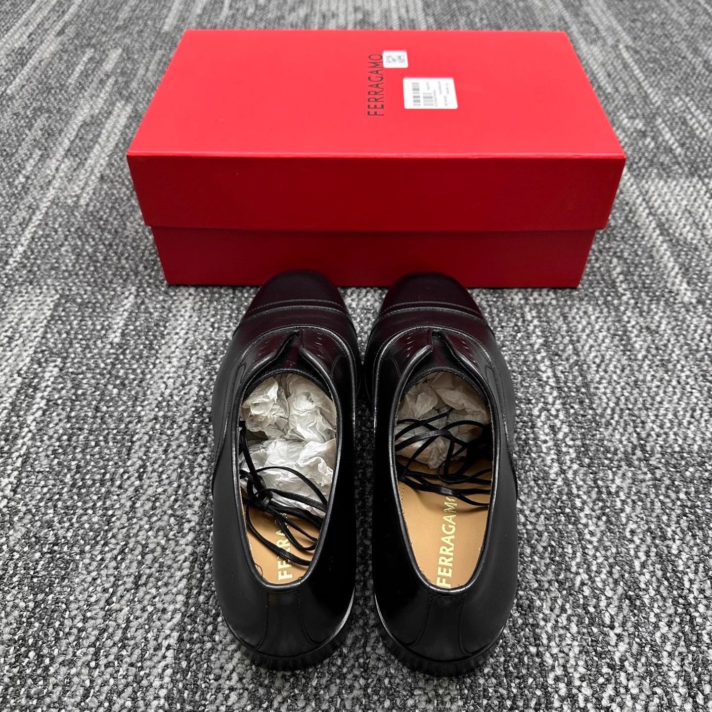 Salvatore Ferragamo FERRAGAMO Calfskin Double Stitch Dress Shoes 42.5 New Size US 8.5 / EU 41-42 - 3 Thumbnail