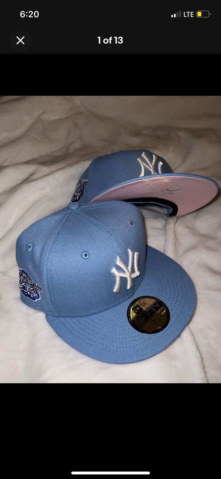 New Era New York Yankees Fitteds 7 1/2 Size ONE SIZE - 1 Thumbnail
