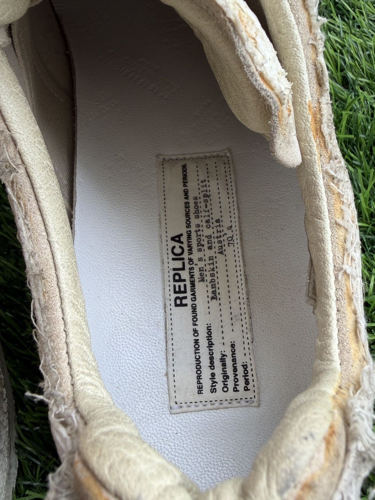 Maison Margiela 🔥🥶Plastered Gat replica trainer Size US 10.5 / EU 43-44 - 15 Thumbnail