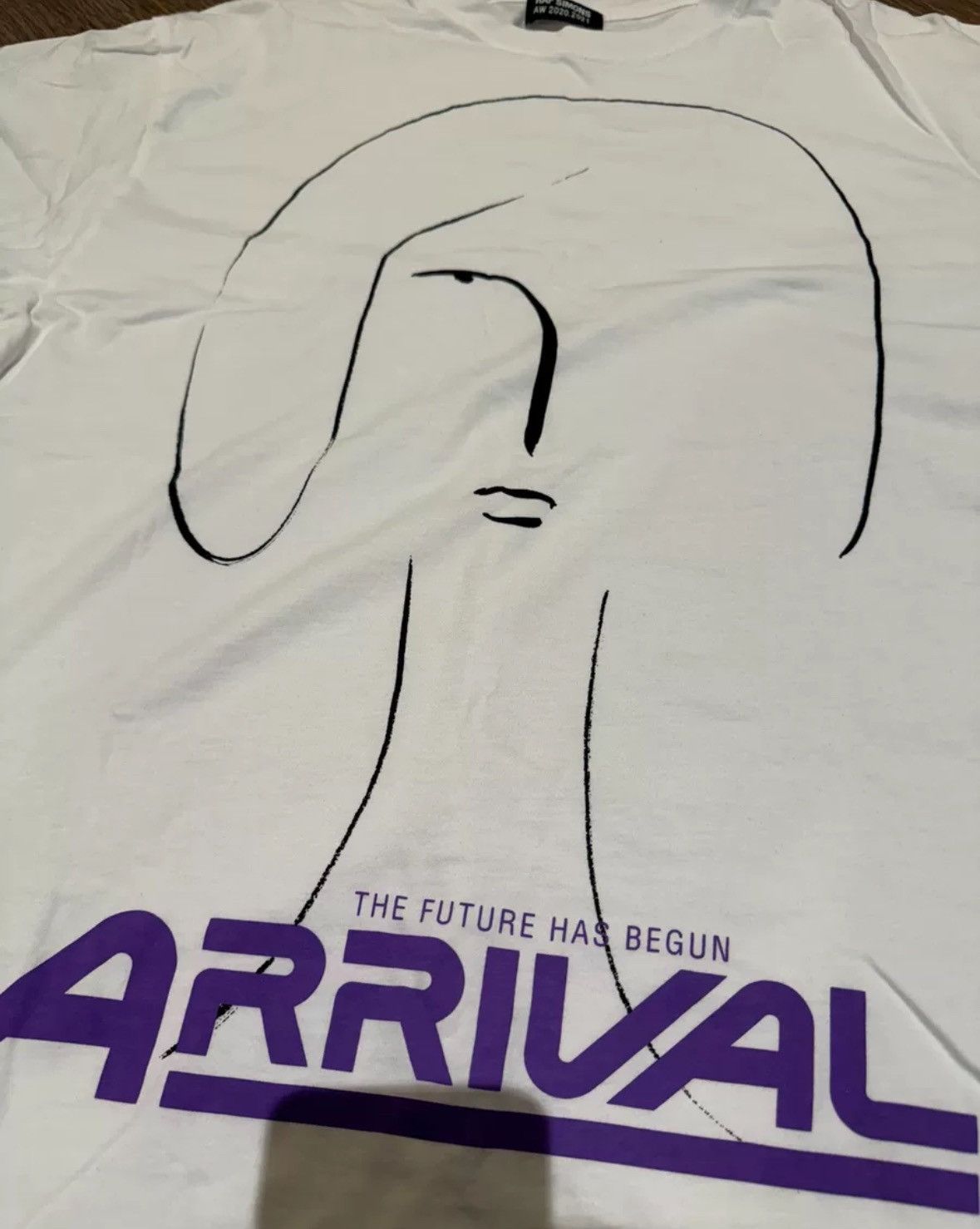 Raf Simons RAF SIMONS FW21 White slogan print short sleeve T-shirt Size US XS / EU 42 / 0 - 3 Thumbnail
