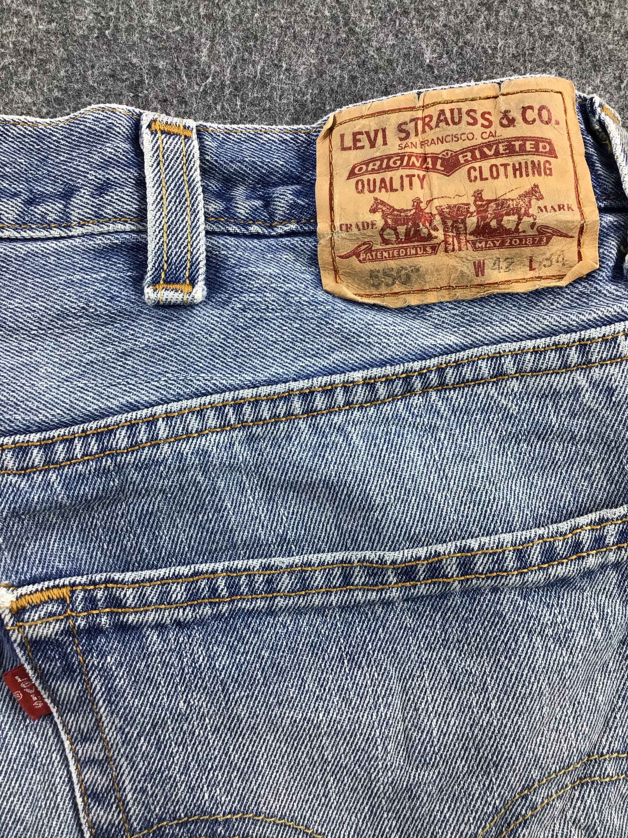 Levi's Vintage Levis 550 Relaxed Fit Jeans-JM545 Size US 41 - 6 Thumbnail