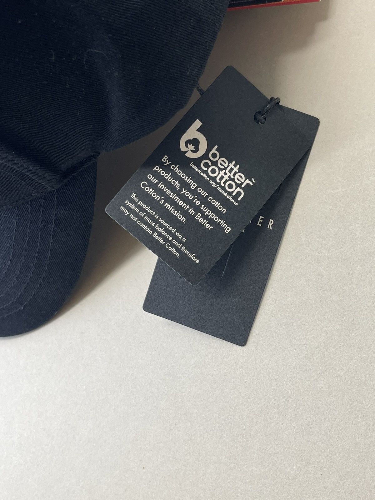Ted Baker (new+tag) Ted Baker London black men hat cap leather strap Size ONE SIZE - 8 Thumbnail
