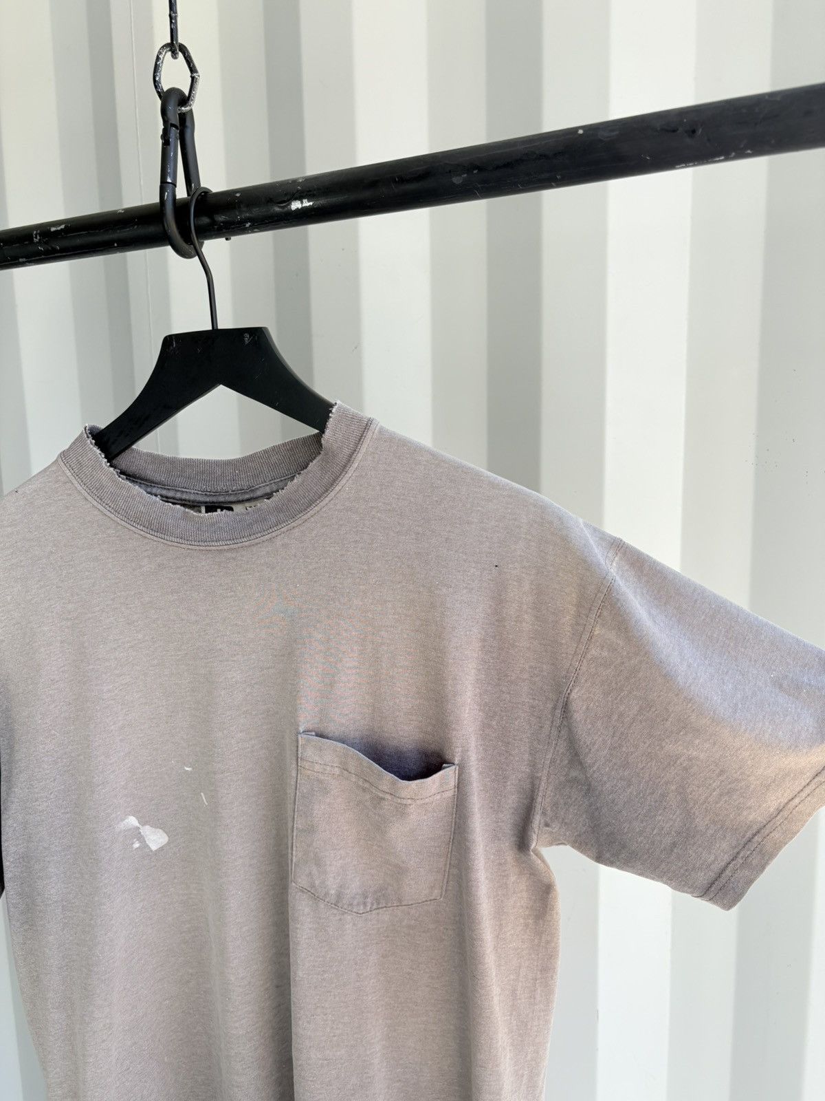 Vintage Vintage Blank Shirt Distressed Faded Grunge Paper thin Size US M / EU 48-50 / 2 - 3 Thumbnail