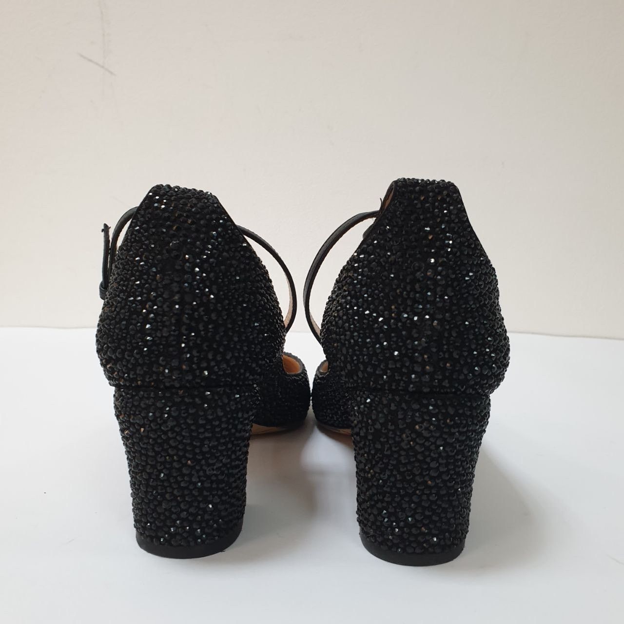 Valentino Valentino Garavani D’Orsay Rhinstone Pumps Heels Sz.38.5 Size US 8.5 / IT 38.5 - 3 Thumbnail