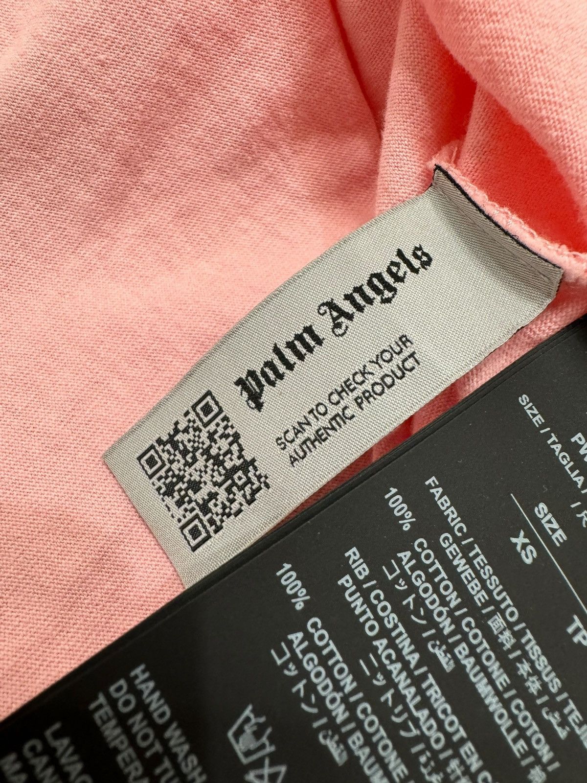 Palm Angels Palm Angels Oversized T-shirt Classic Logo Pink Size US XS / EU 42 / 0 - 6 Thumbnail