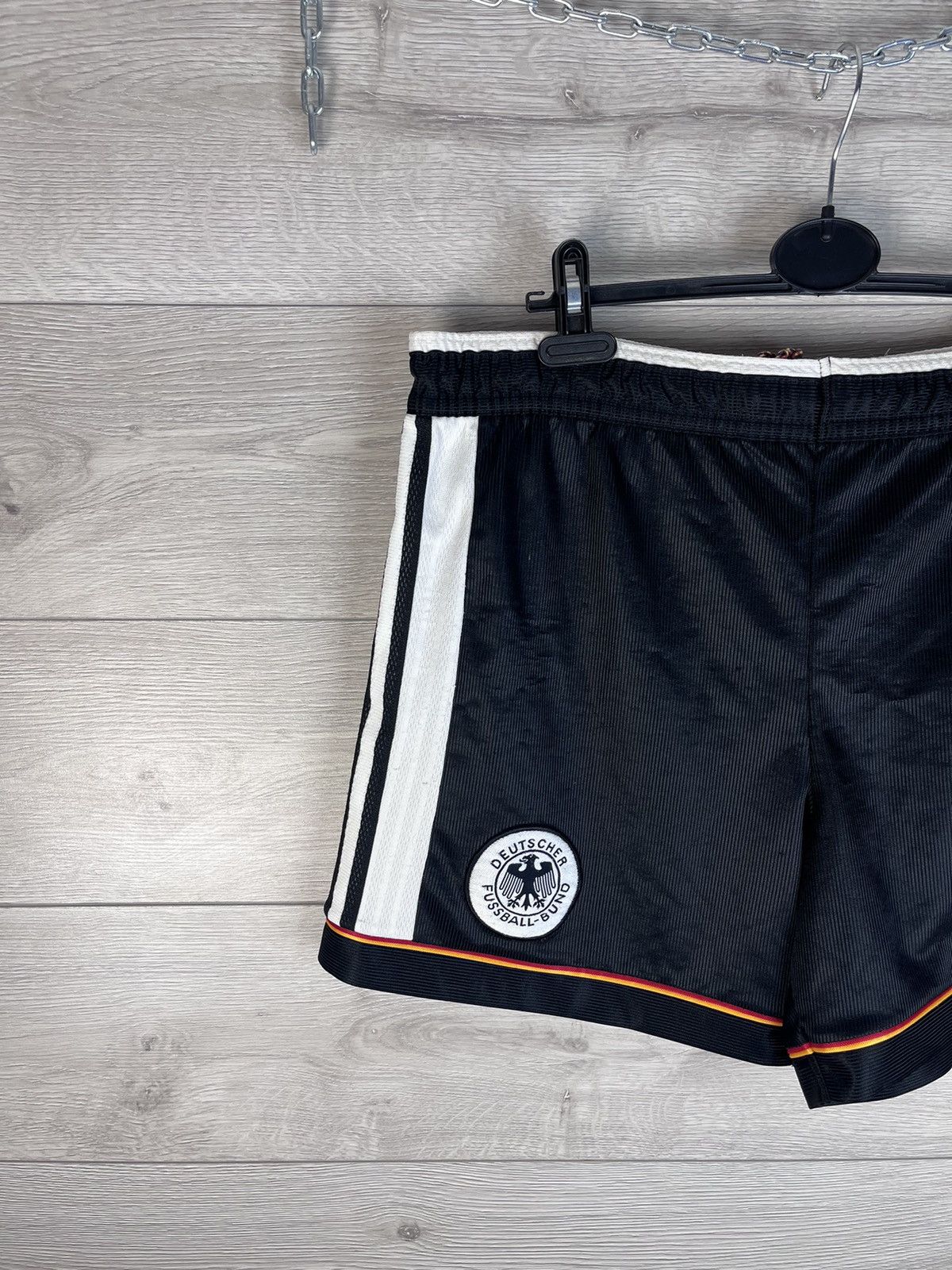 Adidas Vintage men’s soccer shorts Adidas Germany 🇩🇪 football Size US 34 / EU 50 - 2 Thumbnail