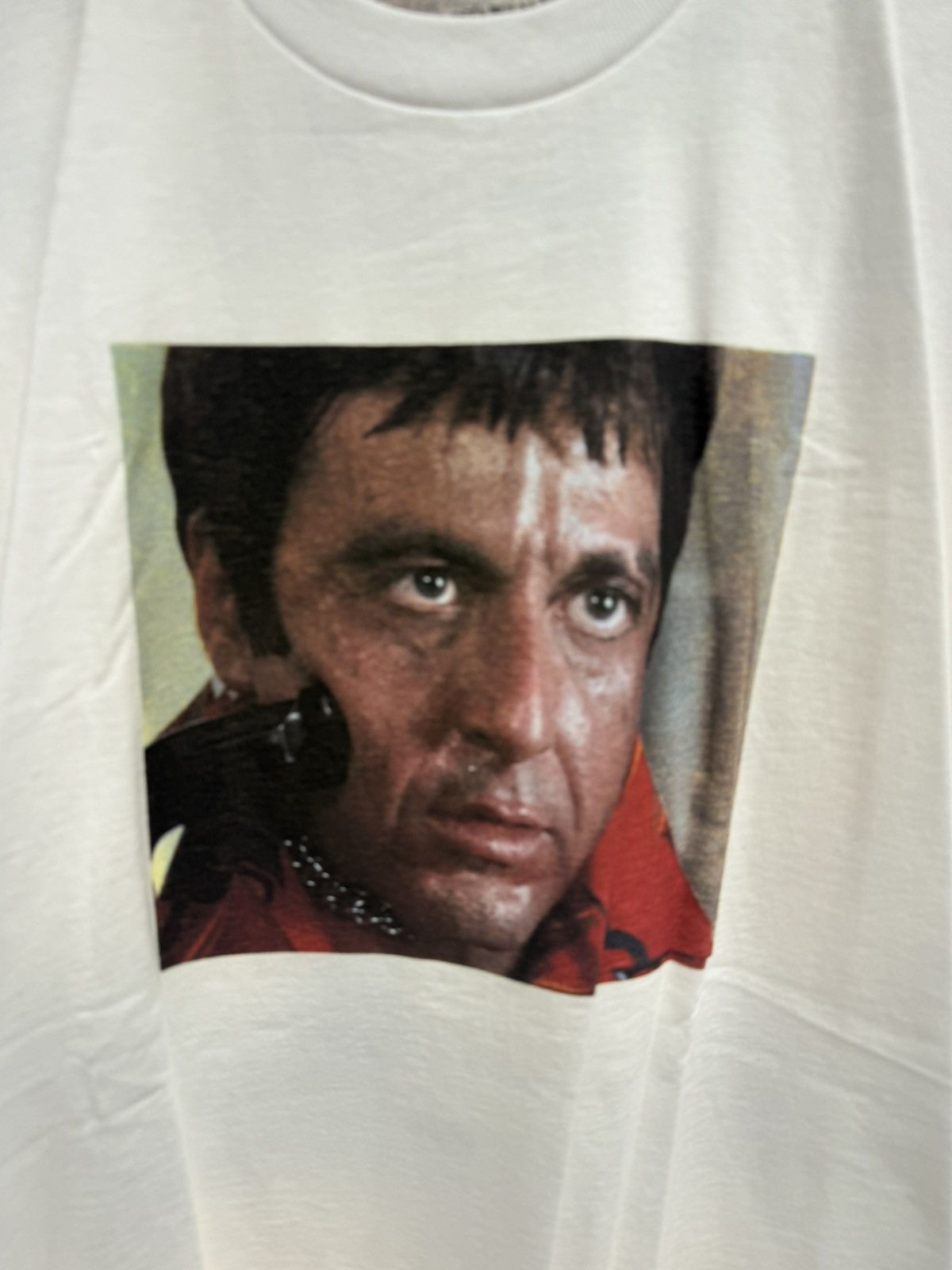 Supreme Supreme Scarface Shower Tee White Size US L / EU 52-54 / 3 - 5 Thumbnail