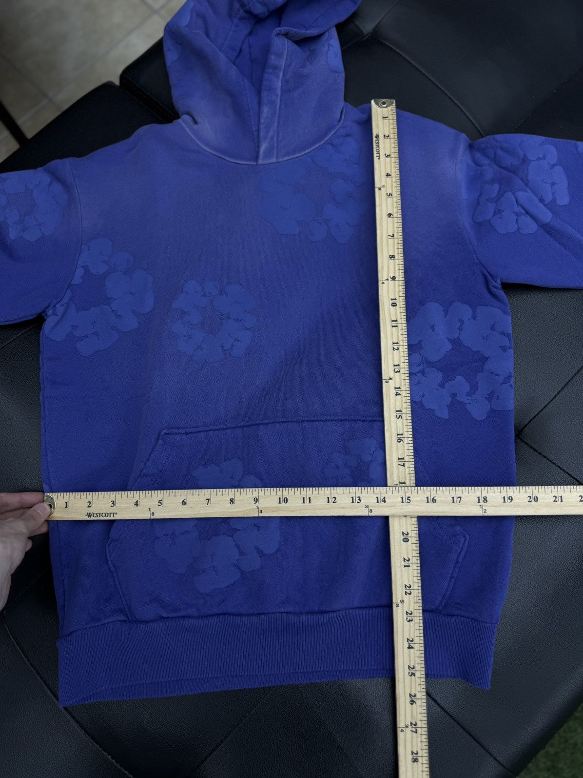 DENIM TEARS Denim Tears BLUE 2025 Cotton Wreath Hoodie XS (NEW) Size US XS / EU 42 / 0 - 6 Thumbnail