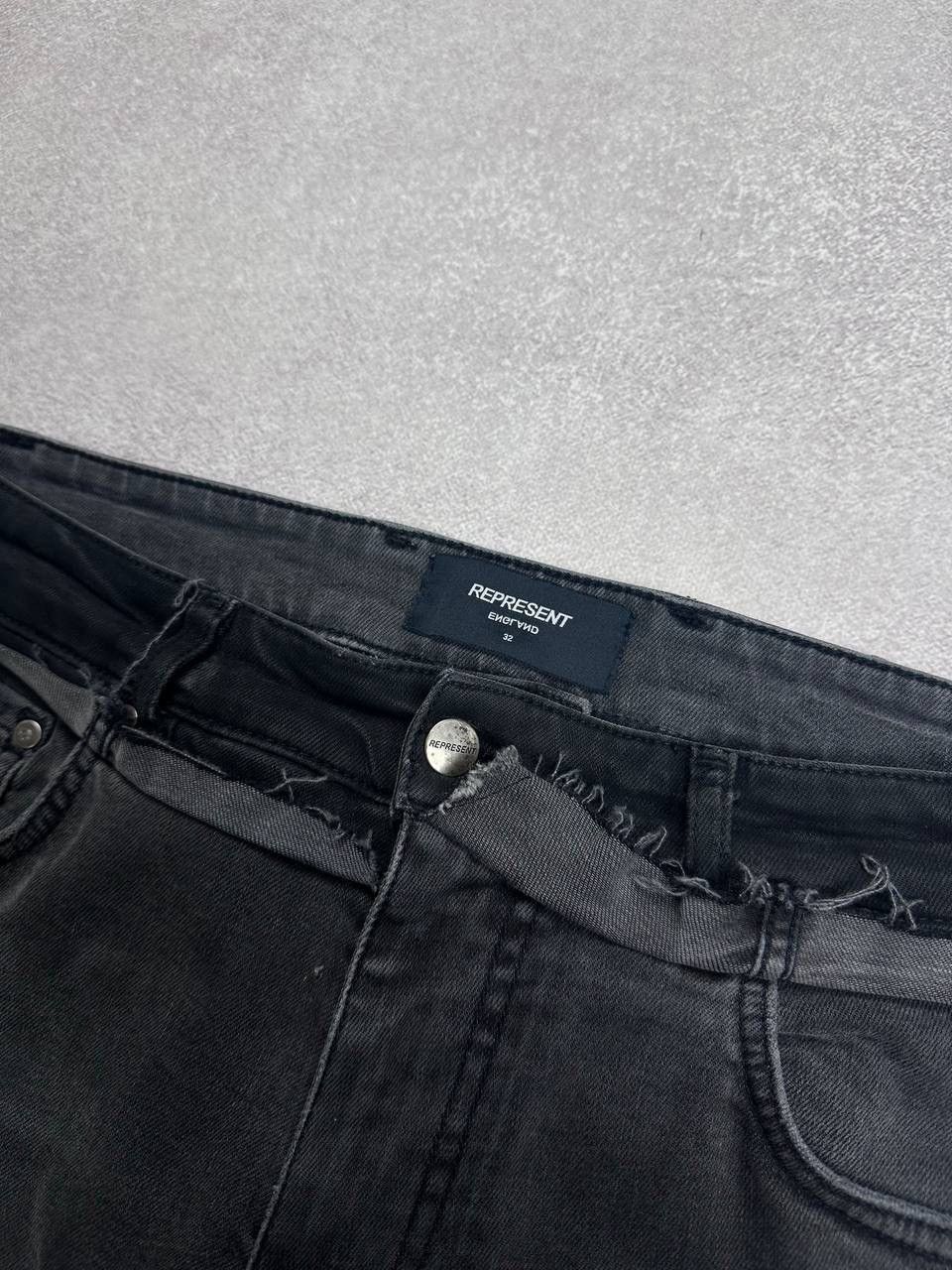Represent Clo. Represent Slim Fit Distressed Jeans Y2K 32 Size US 32 / EU 48 - 5 Thumbnail