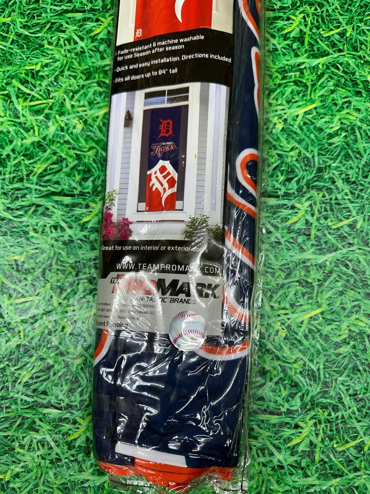 MLB Detroit Tigers Door Banner MLB Size ONE SIZE - 3 Thumbnail