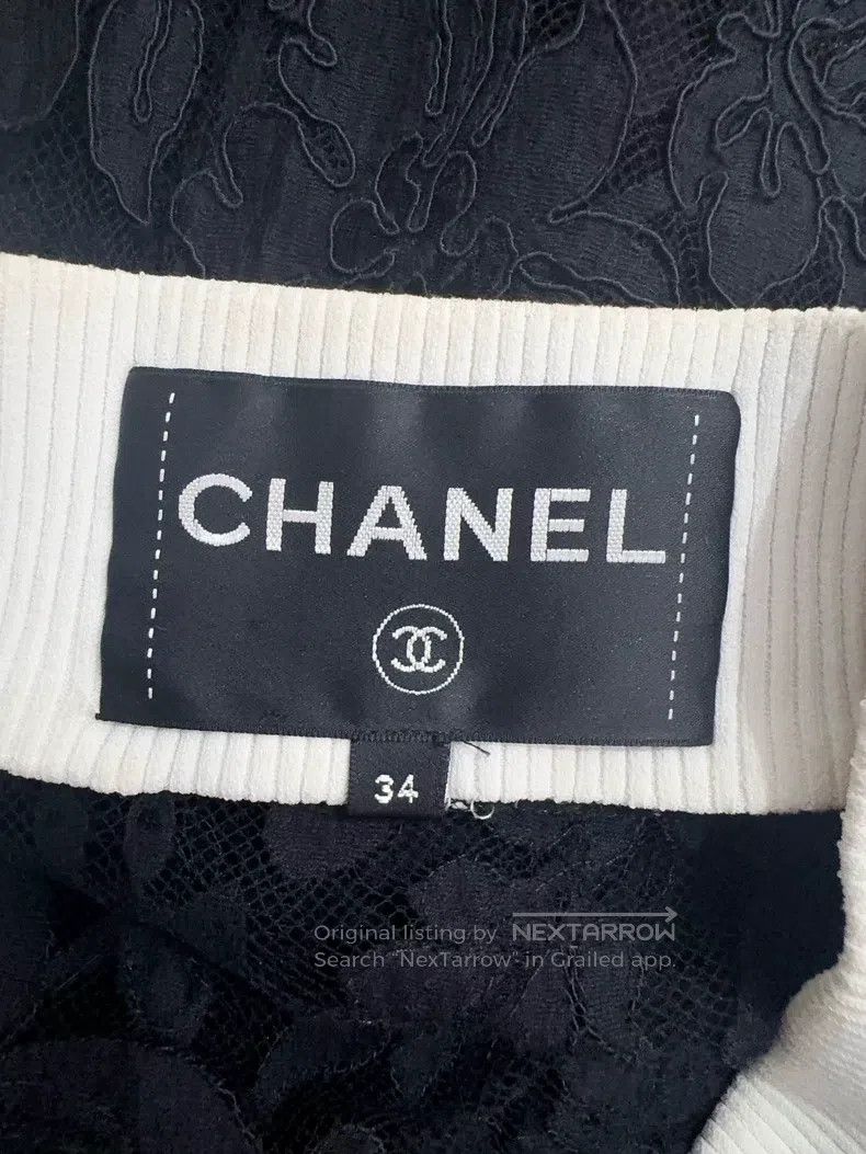 Chanel Chanel Black lace jacket Size XXS / US 00 / IT 34 - 5 Thumbnail