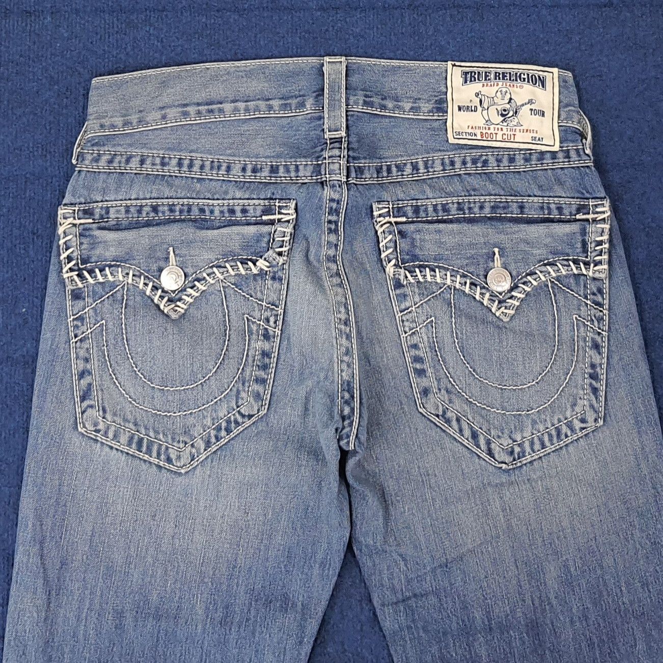 True Religion Vintage True Religion Jeans C258N23 Size US 33 - 2 Thumbnail
