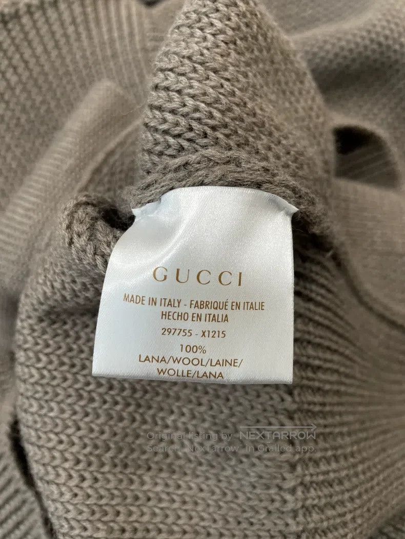 Gucci Gucci Knitted cardigan coat Size S / US 4 / IT 40 - 4 Thumbnail