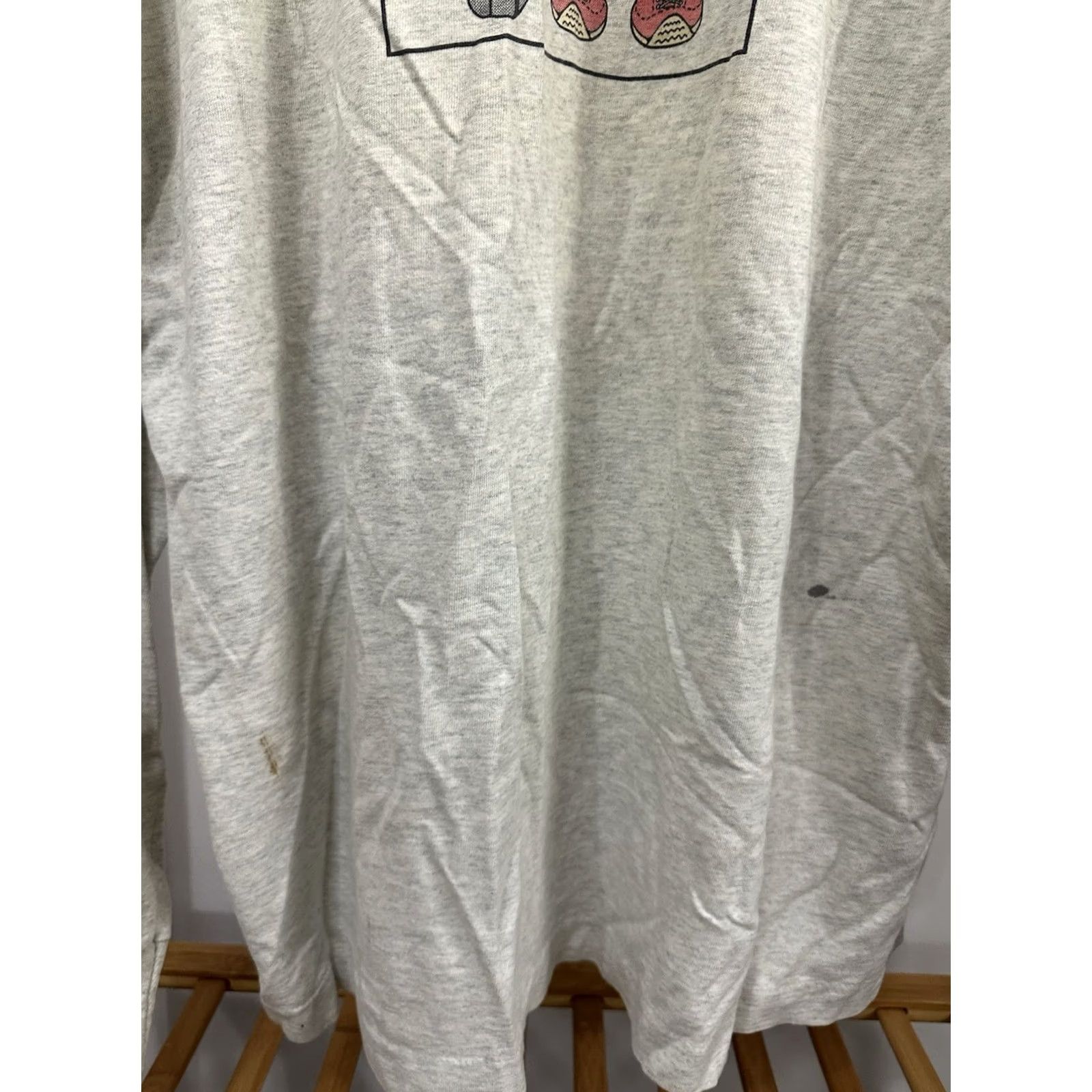 Fruit Of The Loom VTG 90s Forrest Gump Retinitis Pigmentosa Long Sleeve Frog Jump T-Shirt Size XXL Size US XXL / EU 58 / 5 - 7 Thumbnail