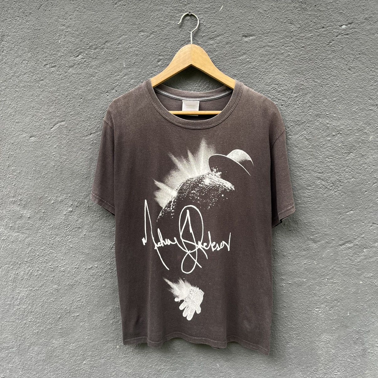 Band Tees Thrashed Faded Vintage Y2k Micheal Jackson Band Tee Size US M / EU 48-50 / 2 - 1 Thumbnail