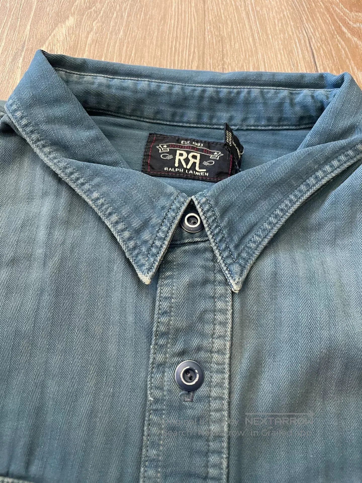 RRL Ralph Lauren RRL 24AW Workwear Shirt. Size US XL / EU 56 / 4 - 3 Thumbnail