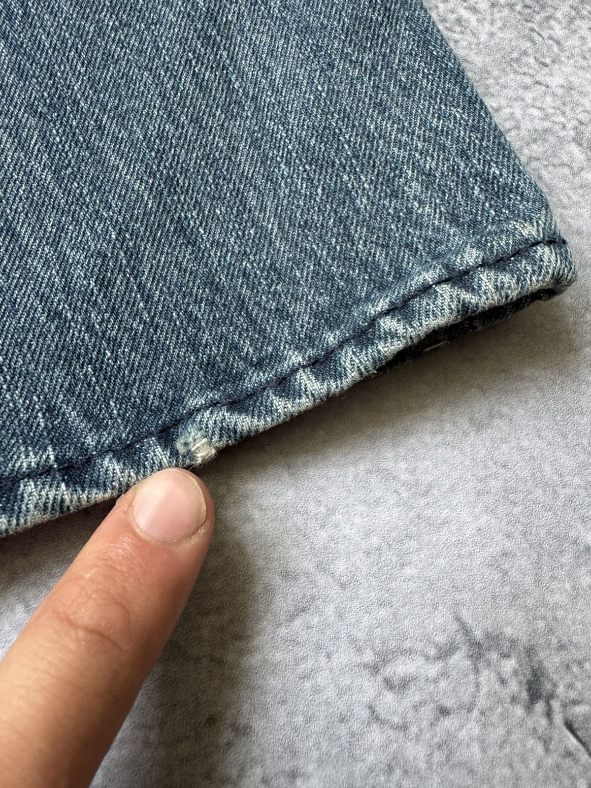 Levi's × Vintage Vintage Levi’s 501 Faded Blue Jeans 34x32 Size US 34 / EU 50 - 7 Thumbnail