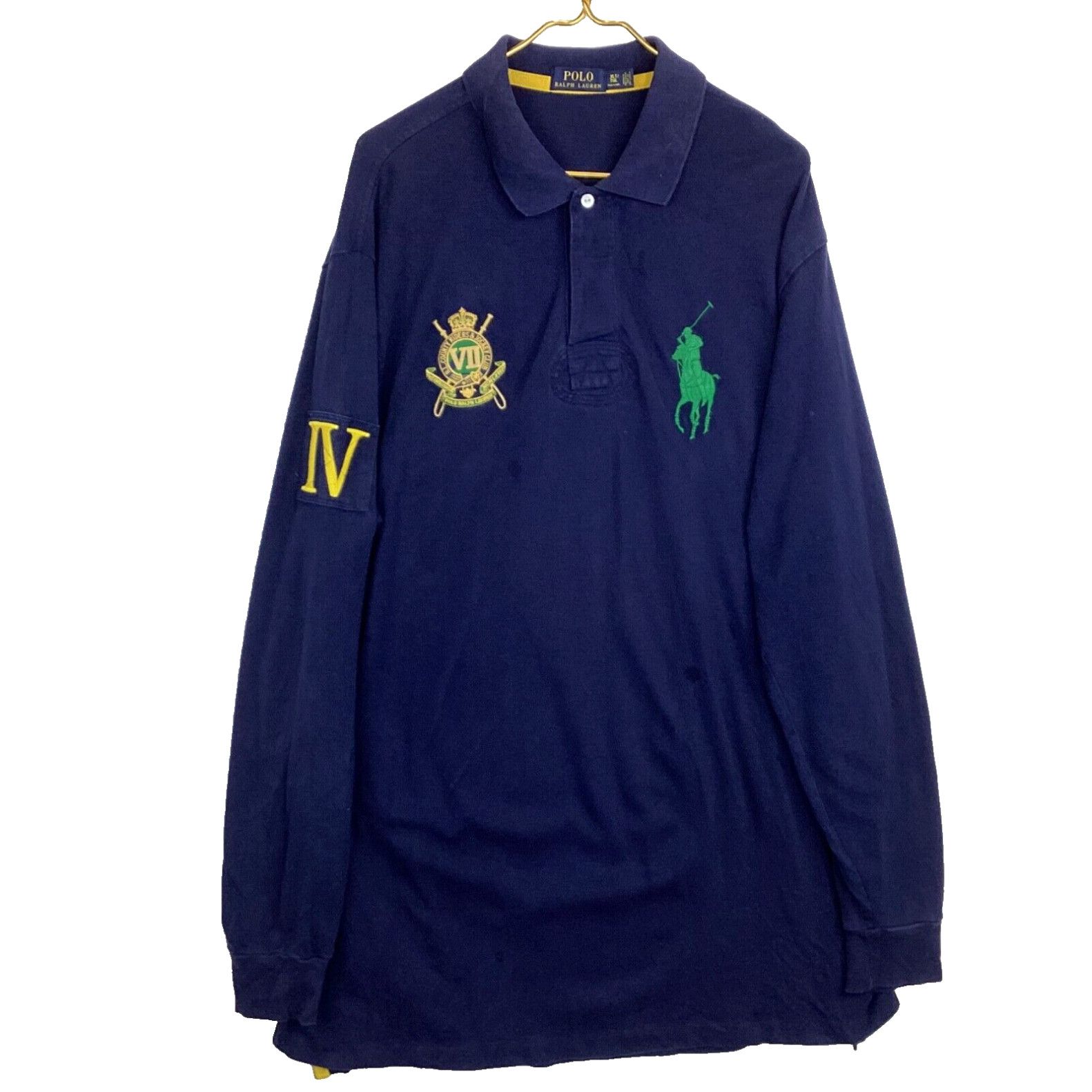 Ralph Lauren POLO by Ralph Lauren long sleeve rugby shirt, men's L /eaa447495 main image 1