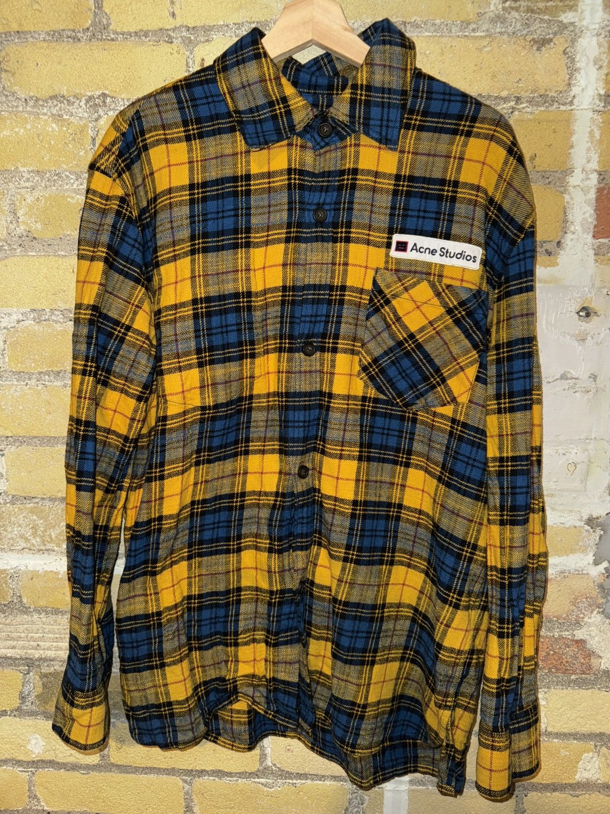 Acne Studios Acne Studios Flannel button up Size US L / EU 52-54 / 3 - 1 Thumbnail