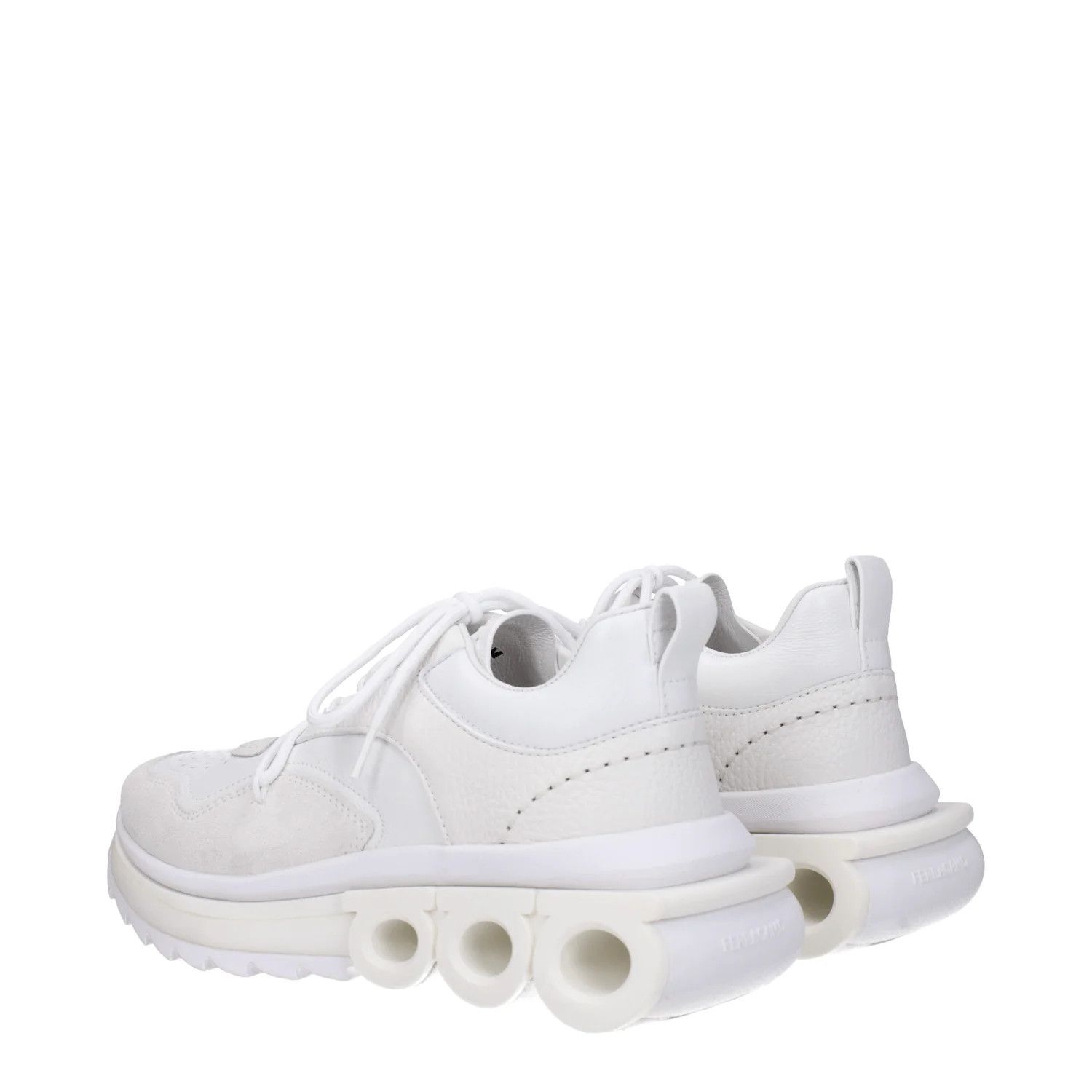 Salvatore Ferragamo ob1o1e1224 Leather Sneakers in White Size US 6.5 / IT 36.5 - 4 Thumbnail