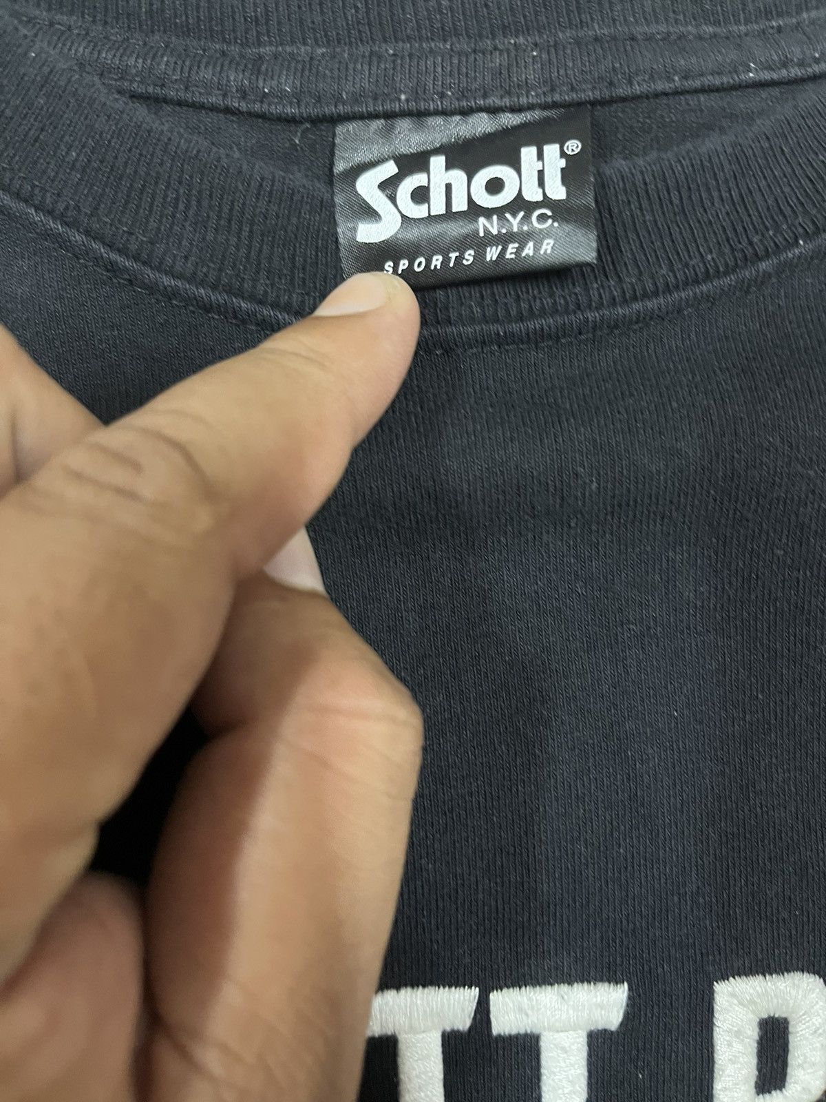 Schott Schott bros nyc long sleeve Size US M / EU 48-50 / 2 - 11 Thumbnail