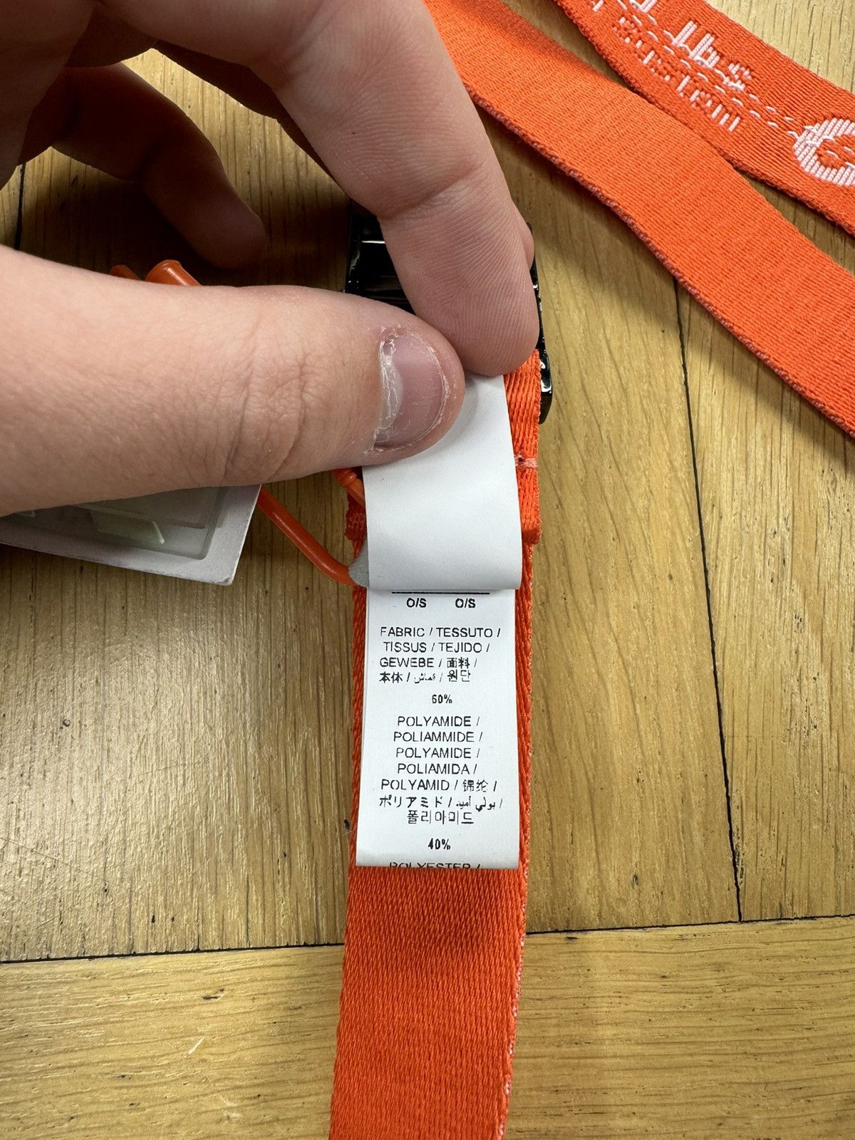 Off White NEW Off White Mini Industrial Belt Orange Grailed