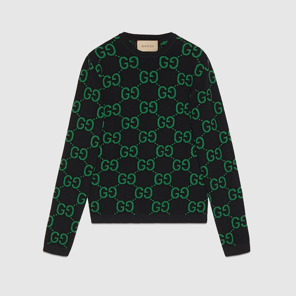 【新品未使用】GUCCI GG総柄ニットセーター ダークグリーン　692900 GG総柄ニットセーター ダークグリーン　692900 【新品未使用】GUCCI