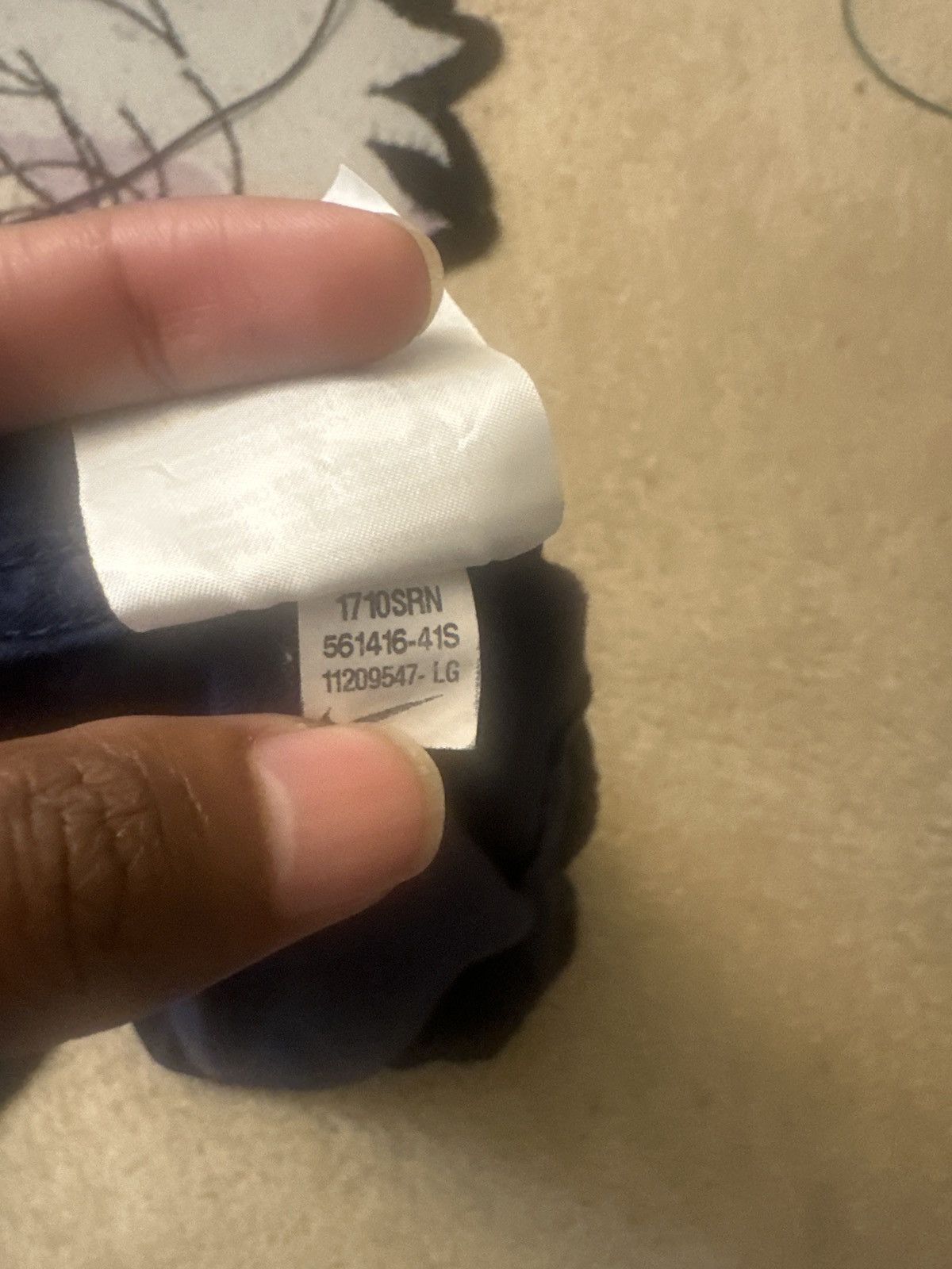Nike Navy Nike tee Size US L / EU 52-54 / 3 - 5 Thumbnail