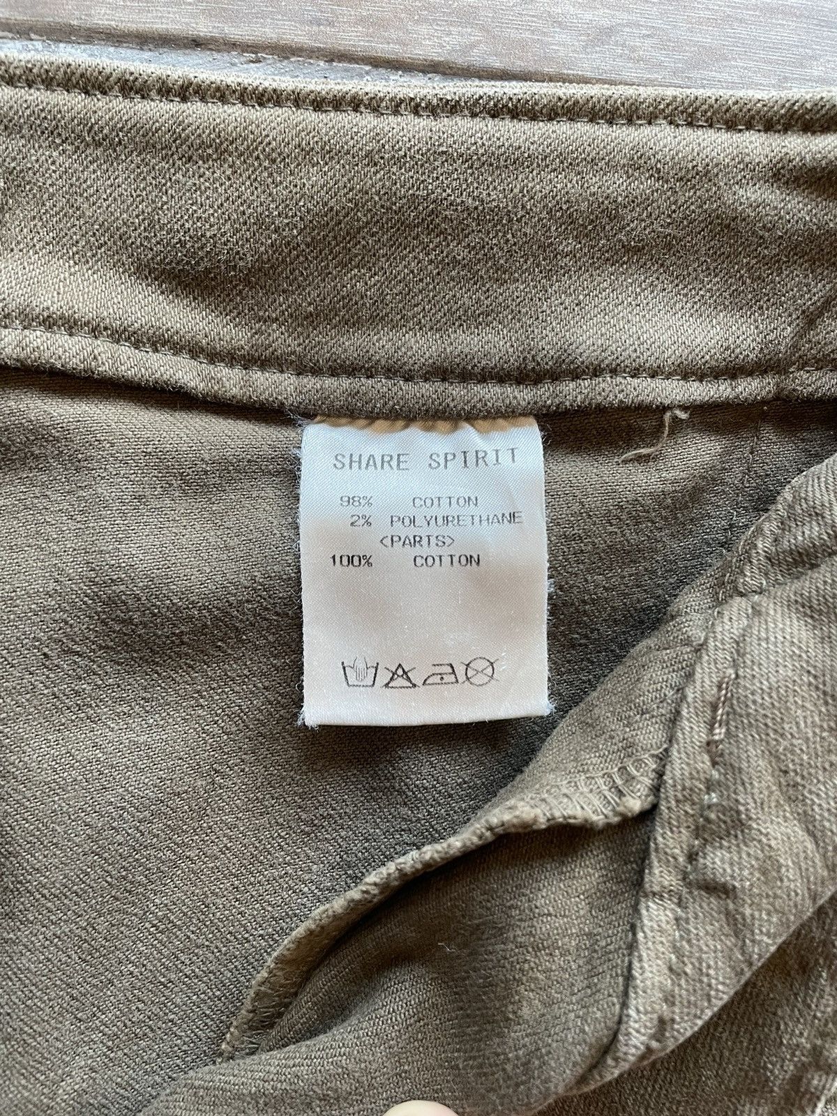 Japanese Brand × Le Grande Bleu (L.G.B.) × Share Spirit Homme Share Spirit Flared Cotton Pant Size US 26 / EU 42 - 9 Thumbnail