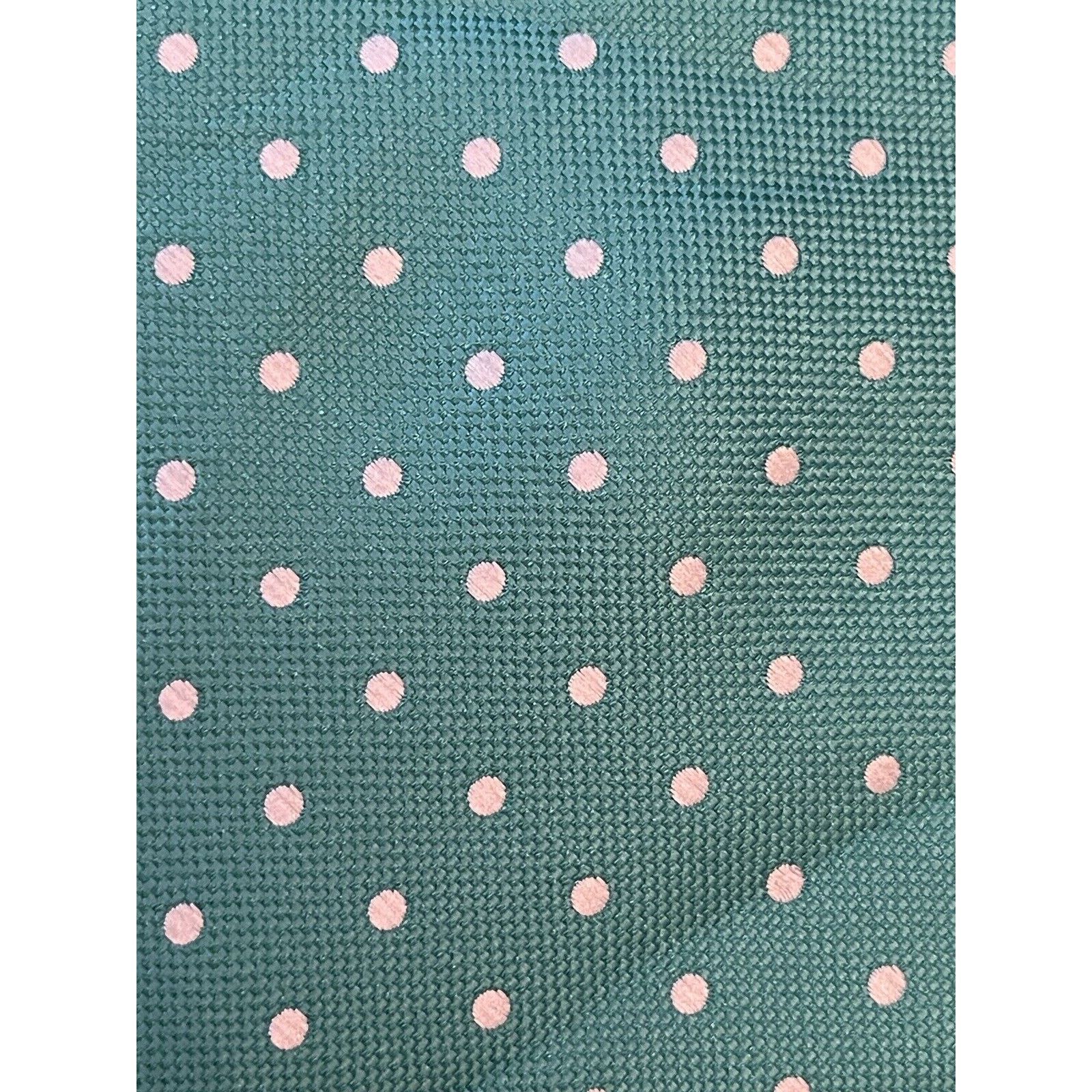 Izod Izod Green 100% Polyester Men’s Neck Tie Made In China Size ONE SIZE - 9 Thumbnail