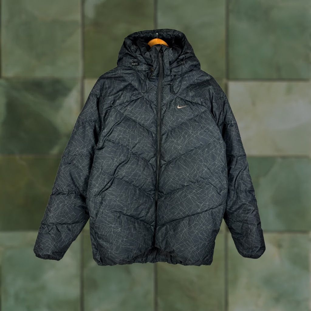 Nike Nike Down Jacket Puffer Blue Polyester Size L Men’s Vintage Jacket Size US L / EU 52-54 / 3 - 1 Thumbnail