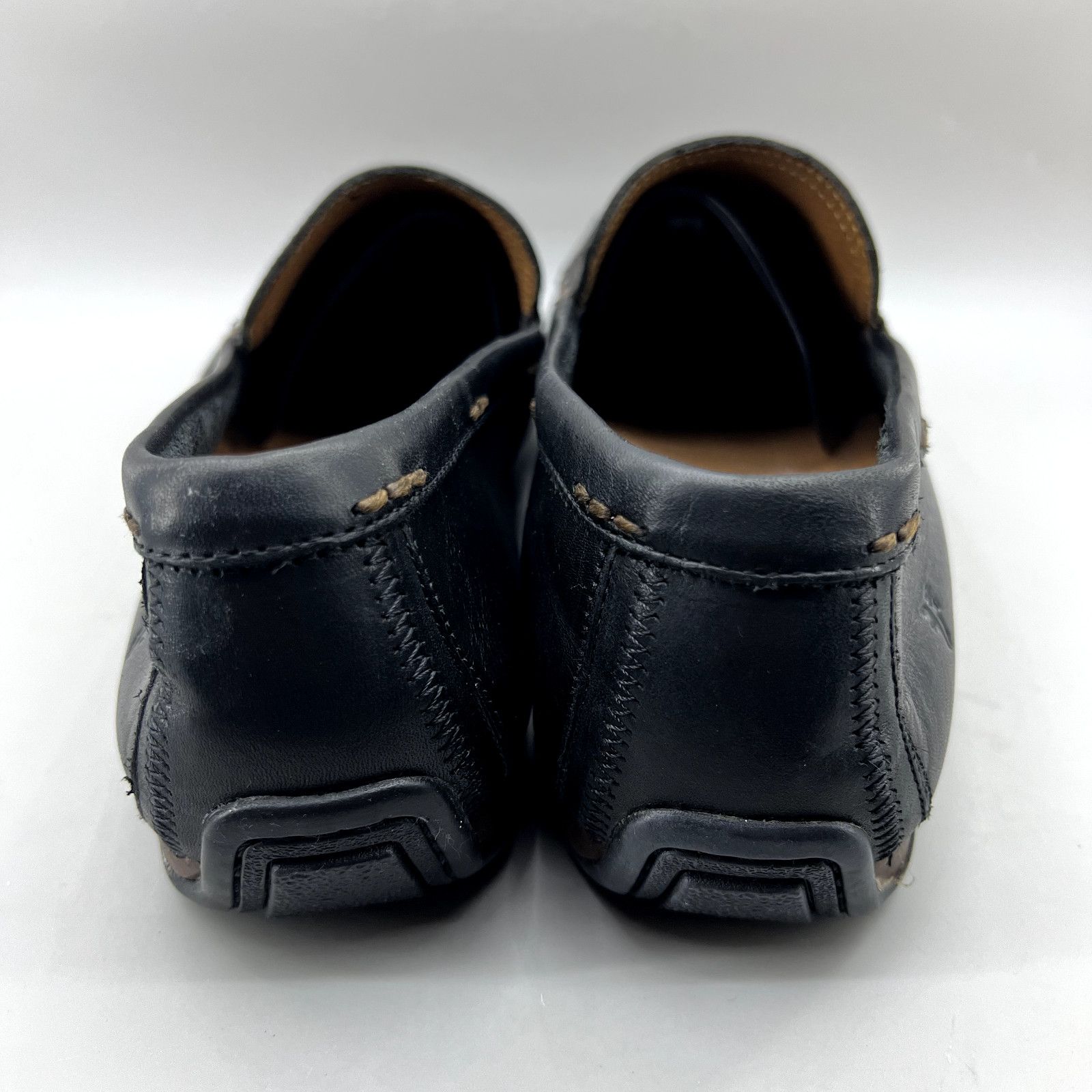 Frye Frye Lewis Venetian Slip-On Moccasins Men Size 11.5 D Black Size US 11.5 / EU 44-45 - 4 Thumbnail