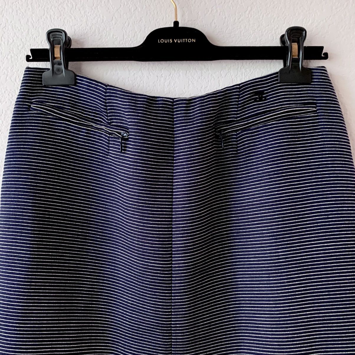 Chanel Chanel wool silk striped skirt Size 30" / US 8 / IT 44 - 17 Thumbnail