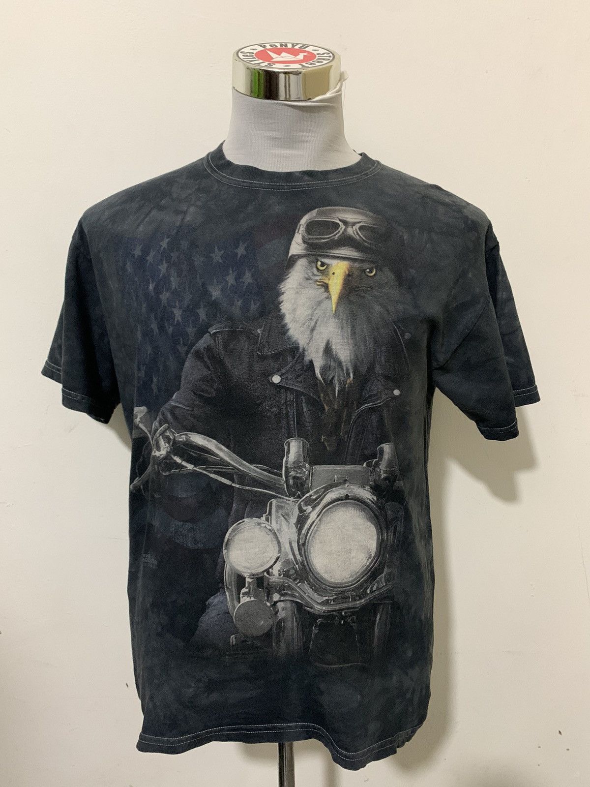 Gildan × Harley Davidson × Hawk T-shirt Gildan Harley Eagle Style Size US M / EU 48-50 / 2 - 1 Thumbnail
