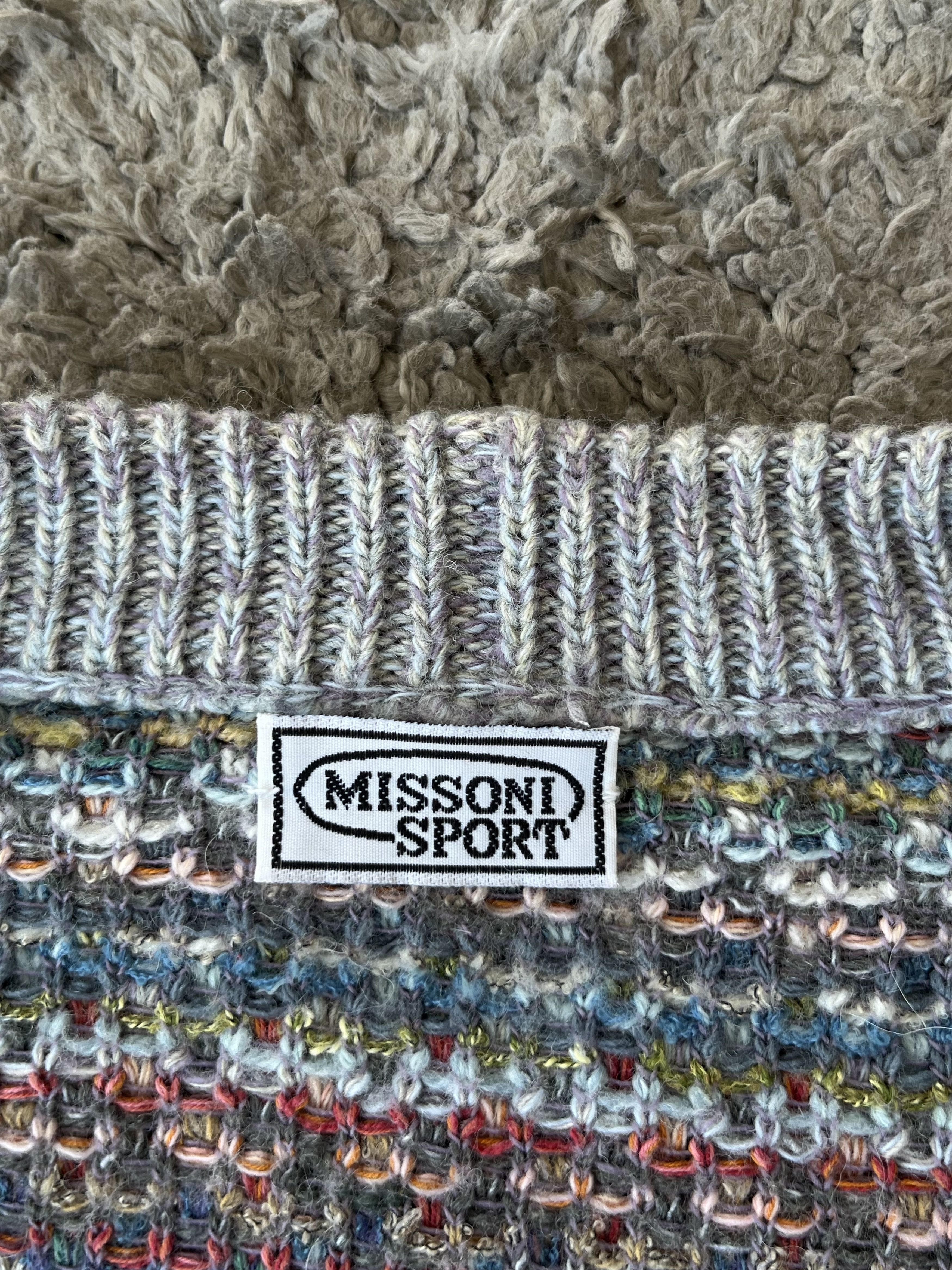 Missoni MISSONI SPORT Vintage Sweater Very Rare 20% Kashmir Size US XL / EU 56 / 4 - 7 Thumbnail