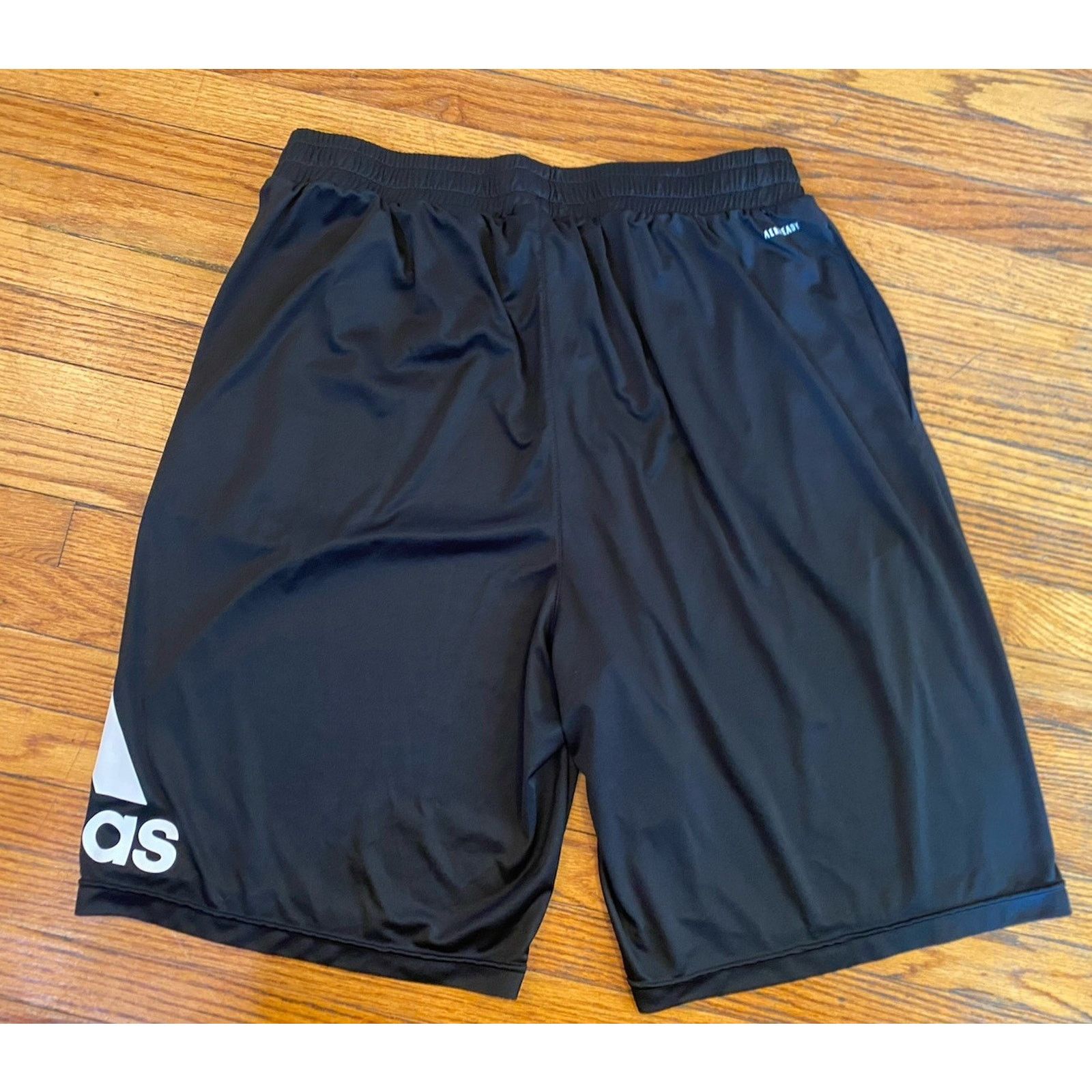 Adidas Adidas Athletic Black Shorts Men’s 2XL Pockets Drawstring Size US 38 / EU 54 - 3 Thumbnail