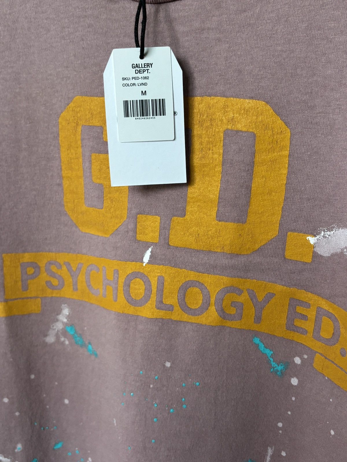 Gallery Dept. GALLERY DEPT | PAINTER PSYCHOLOGY ED LOGO TEE Size US XL / EU 56 / 4 - 8 Thumbnail