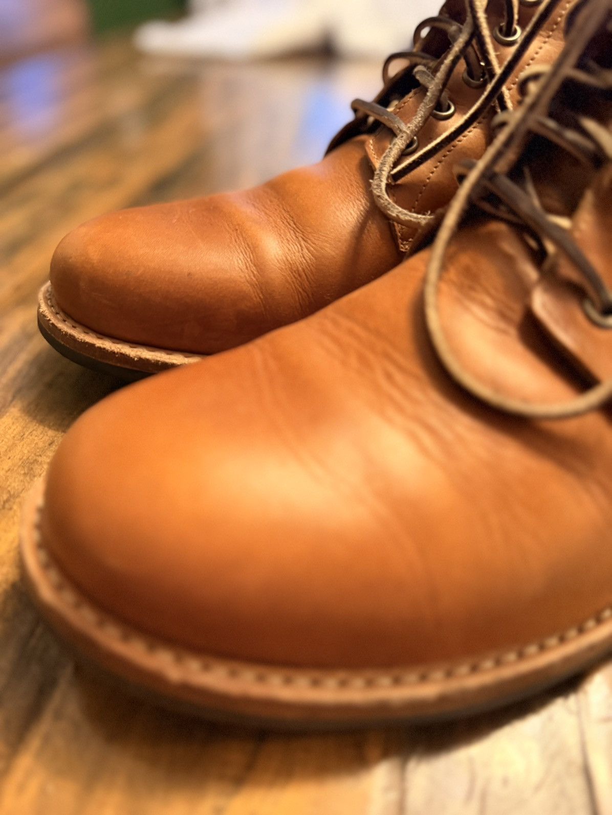 Oak Street Bootmakers Oak Street Bootmakers British Tan Domane Leather Size US 9.5 / EU 42-43 - 5 Thumbnail