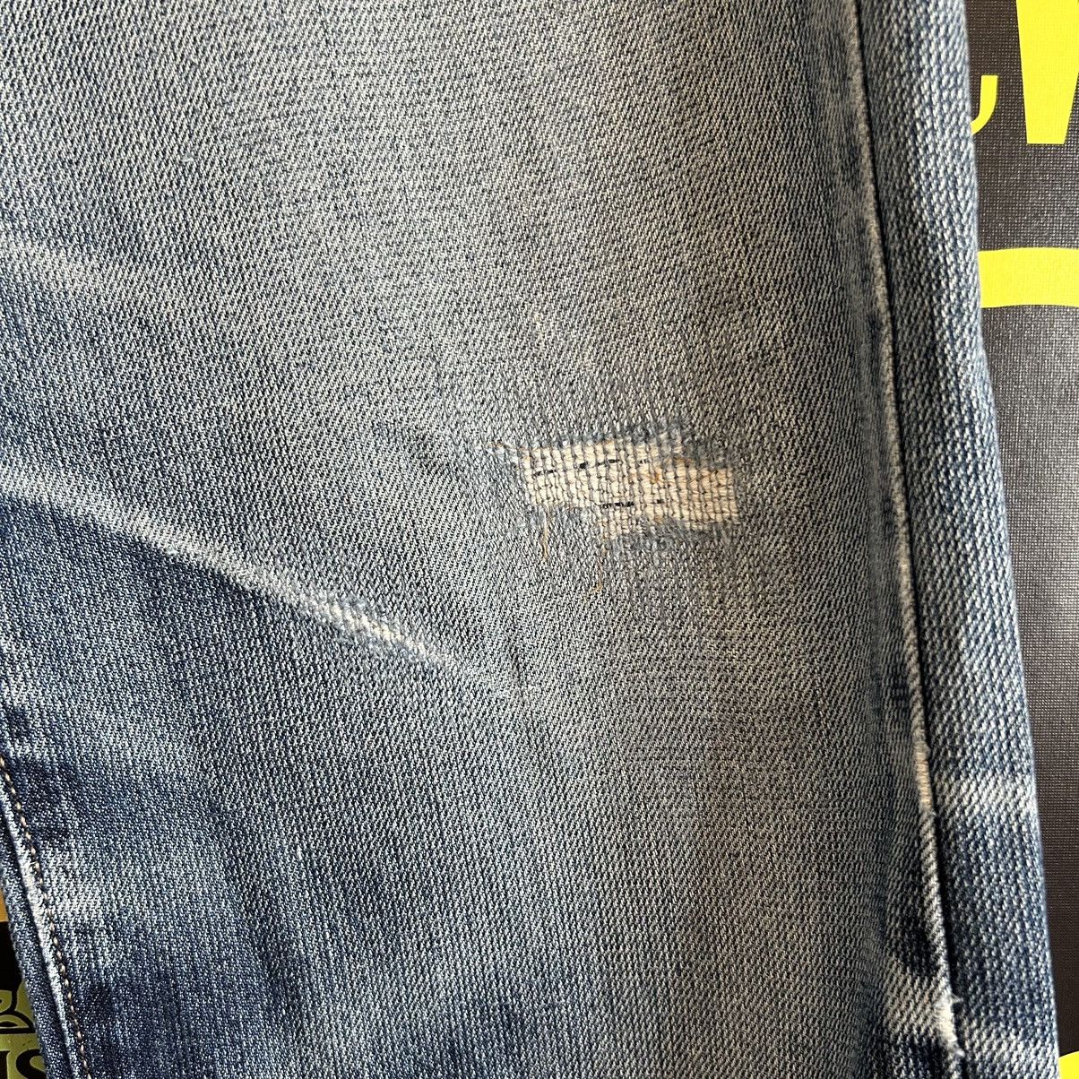 Edwin Vintage Function Edwin EZ502 Washed Blue Distressed Denim Size US 32 / EU 48 - 5 Thumbnail