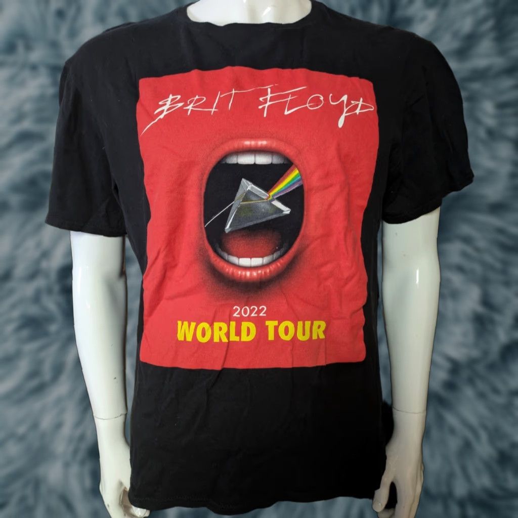 Vintage Brit Floyd Tribute Light Show 2022 Concert Tour Shirt Medium Nice Size US M / EU 48-50 / 2 - 1 Thumbnail