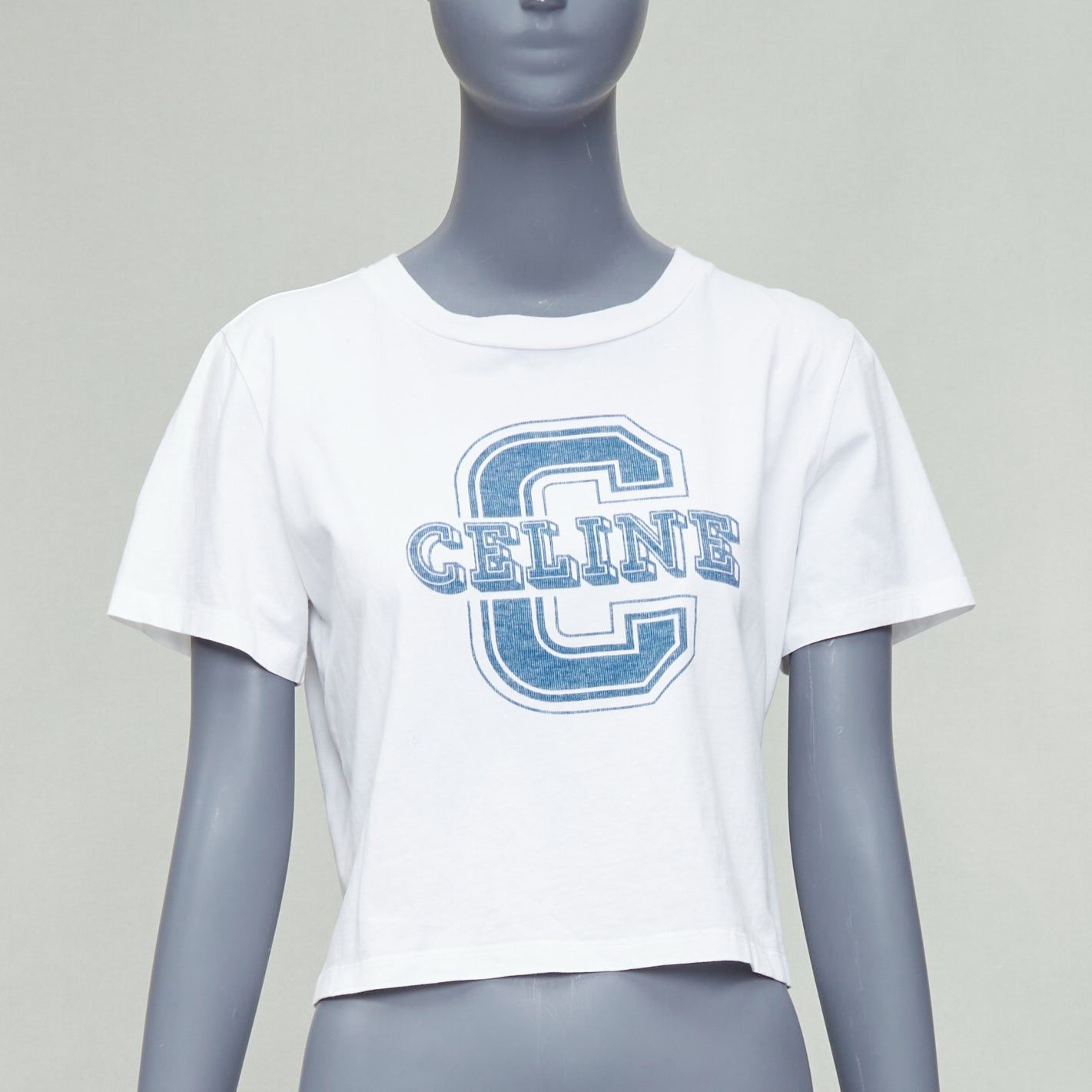 CELINE ホワイト Tシャツ Sサイズ