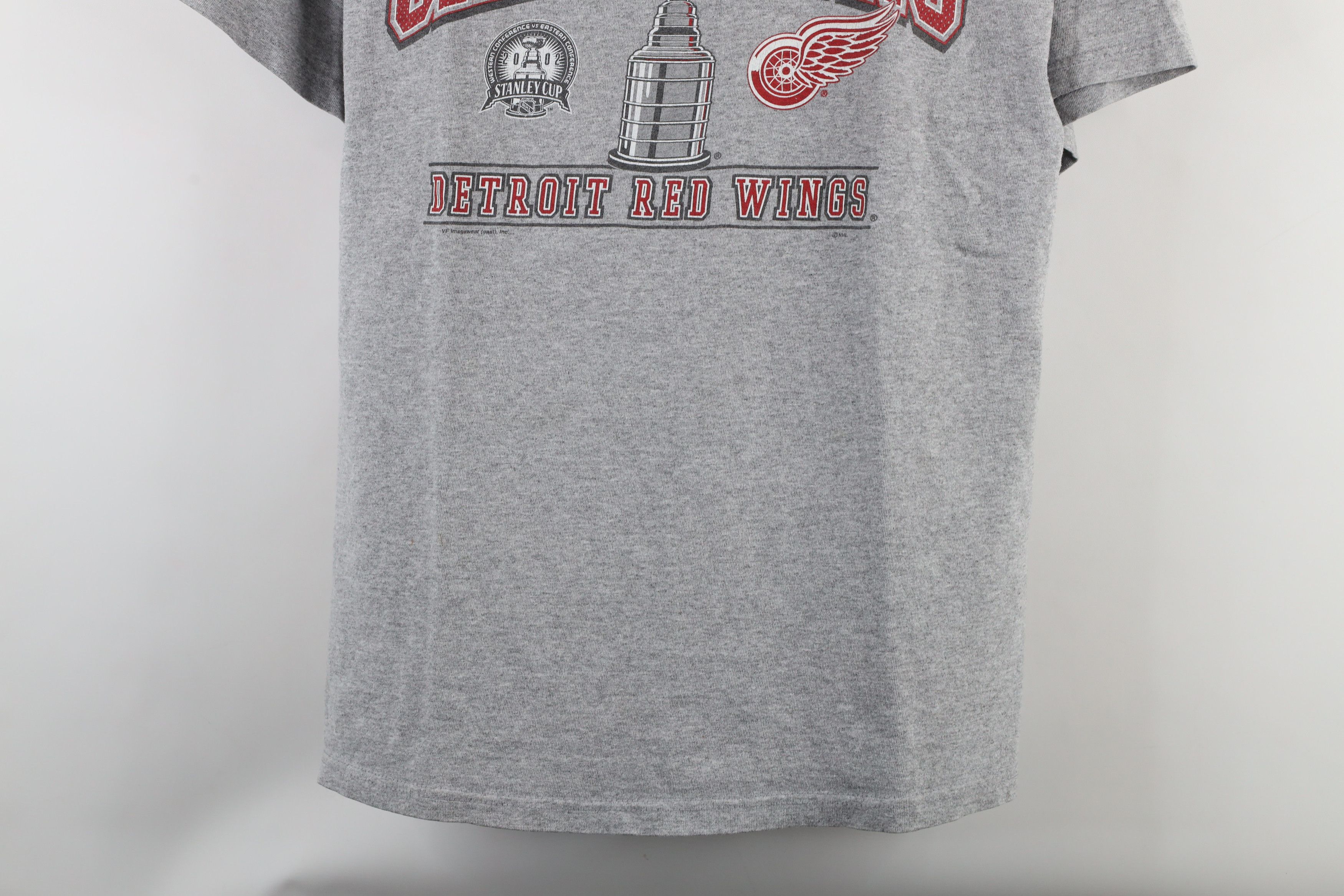 Vintage Vintage Y2K Cup Champs Detroit Red Wings Hockey T-Shirt Size US L / EU 52-54 / 3 - 3 Thumbnail