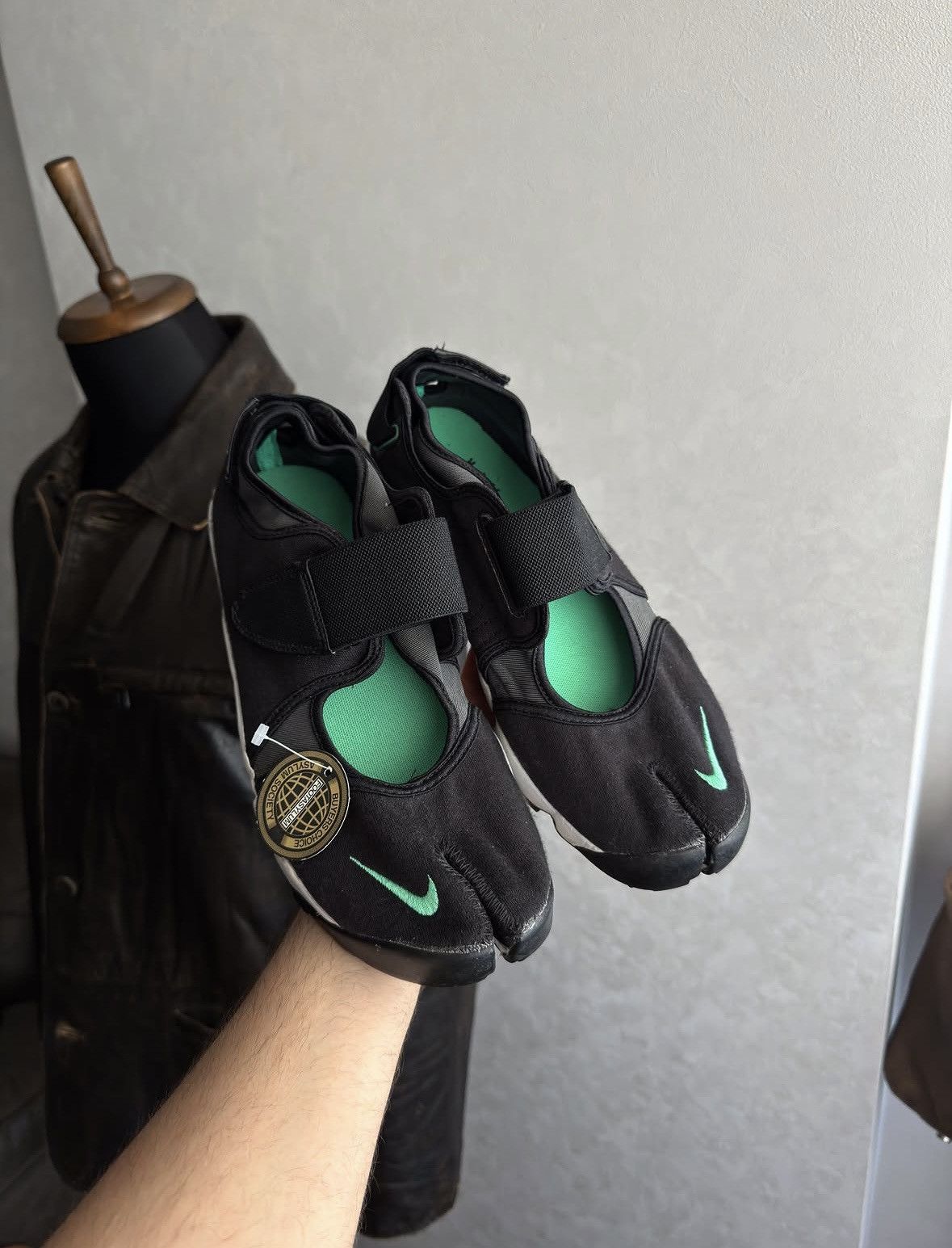 Nike × Vintage 2002 Nike Air Rift Oxide Blue Reef Split Toe Mens 9