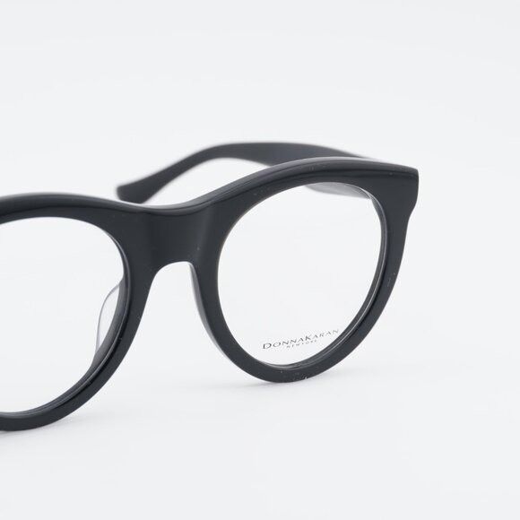 Donna Karan Donna Karan DO5005 003 Eyeglasses - Crystal Black 50mm Round Size ONE SIZE - 6 Thumbnail