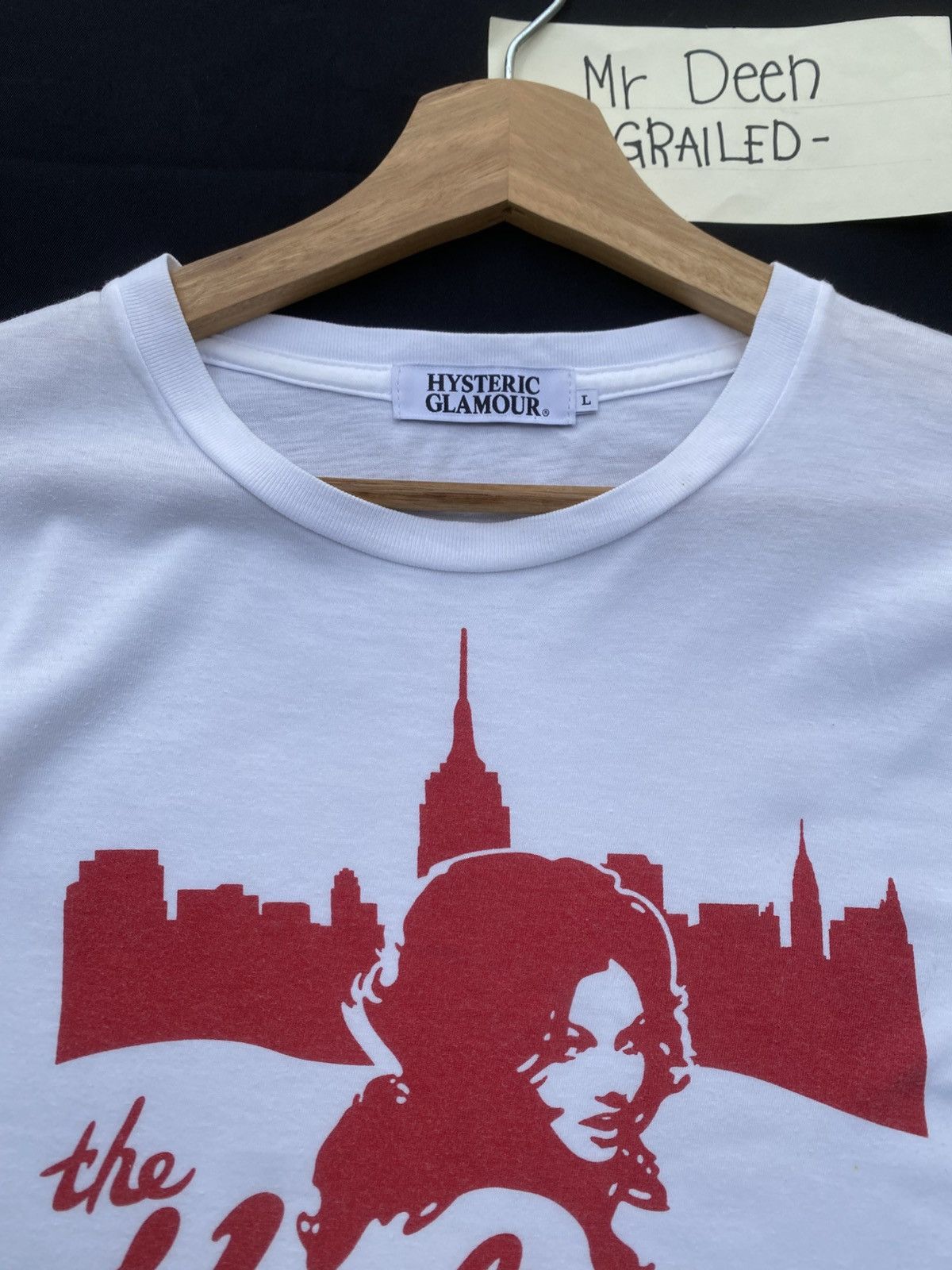 Hysteric Glamour Rare Hysteric Glamour New York City White Tshirt Size US M / EU 48-50 / 2 - 11 Thumbnail